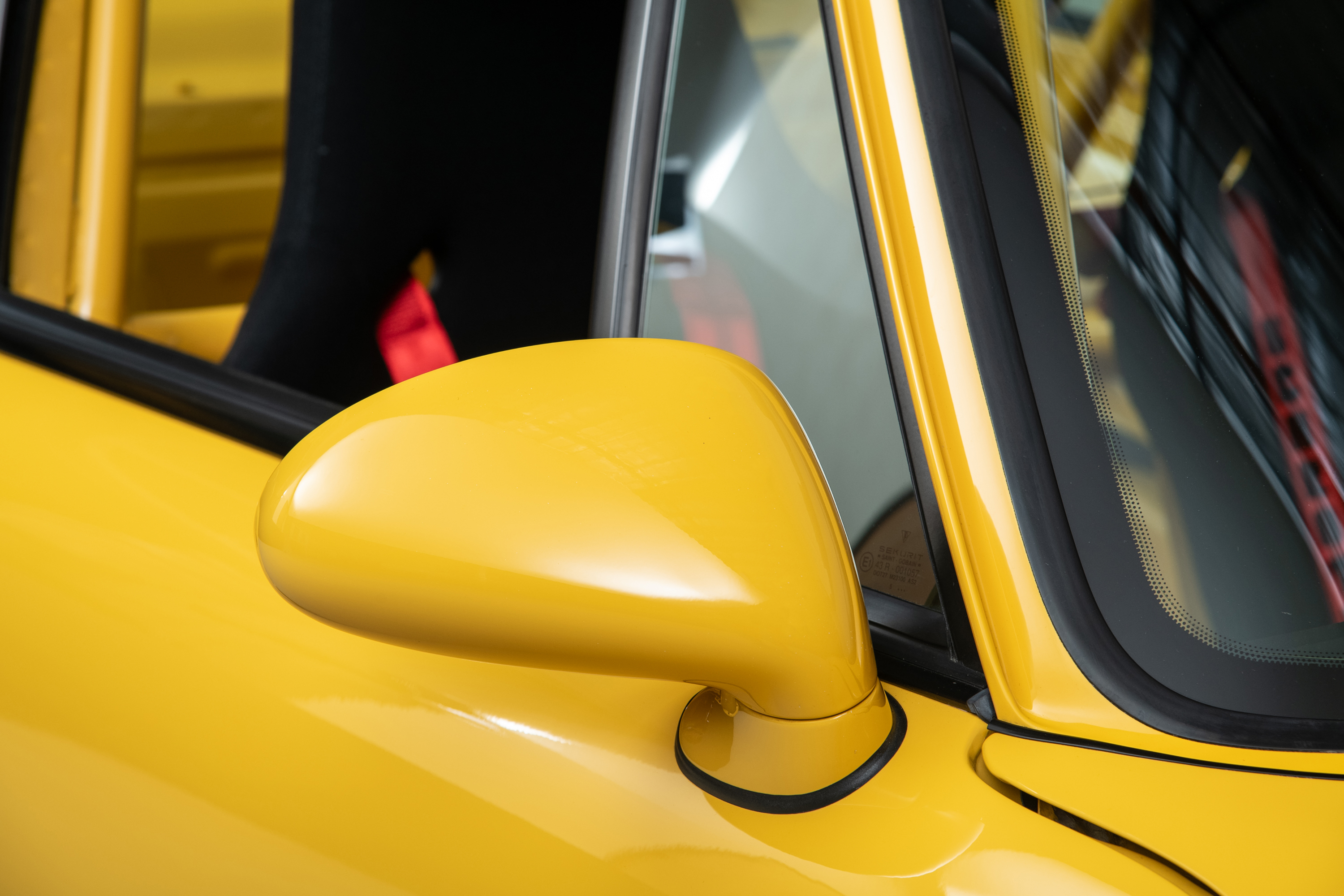 1995 Porsche 911 Carrera RS 3.8 Clubsport, SPEED YELLOW, VIN WP0ZZZ99ZSS390260, MILEAGE 19616