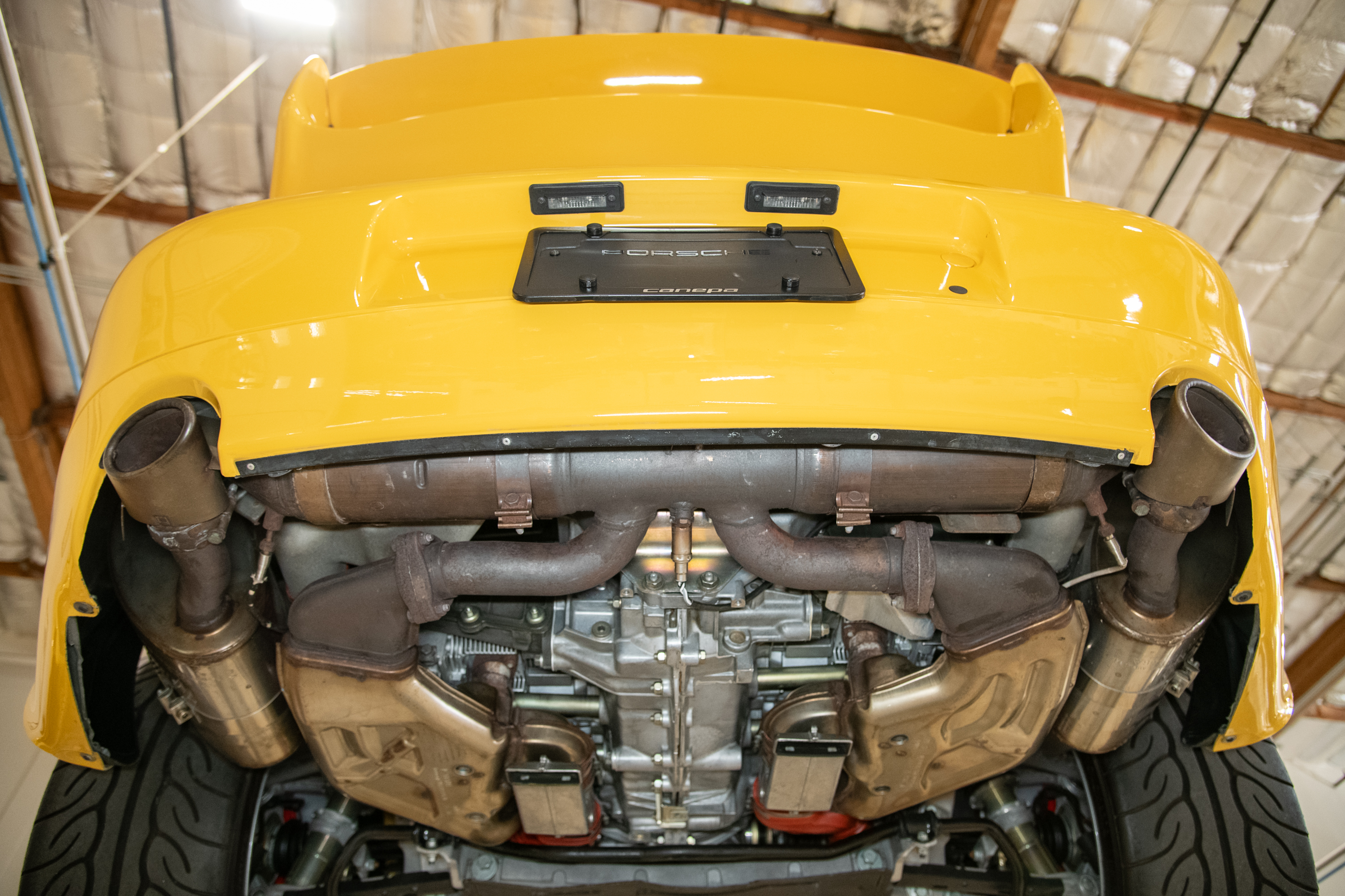 1995 Porsche 911 Carrera RS 3.8 Clubsport, SPEED YELLOW, VIN WP0ZZZ99ZSS390260, MILEAGE 19616