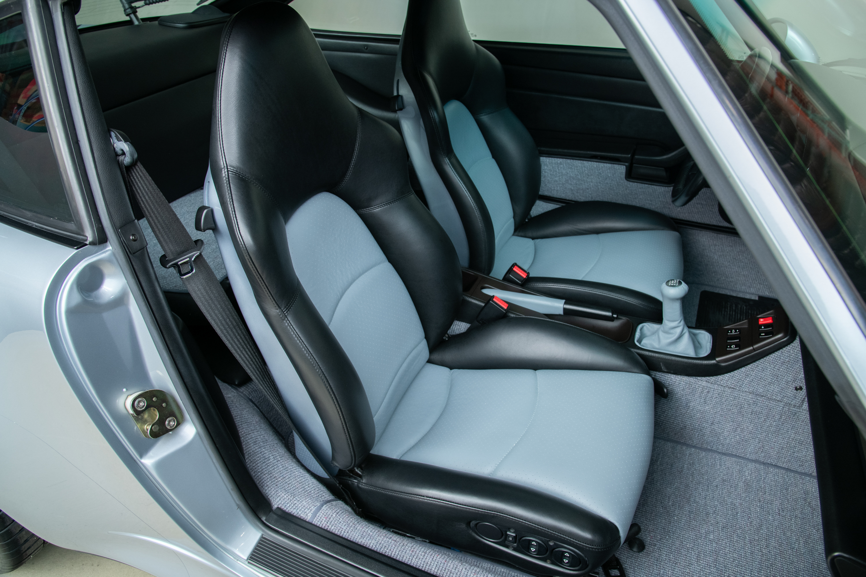 1996 Porsche 911 Turbo SC, POLAR SILVER METALLIC, VIN WP0AC2992TS375289, MILEAGE 15307