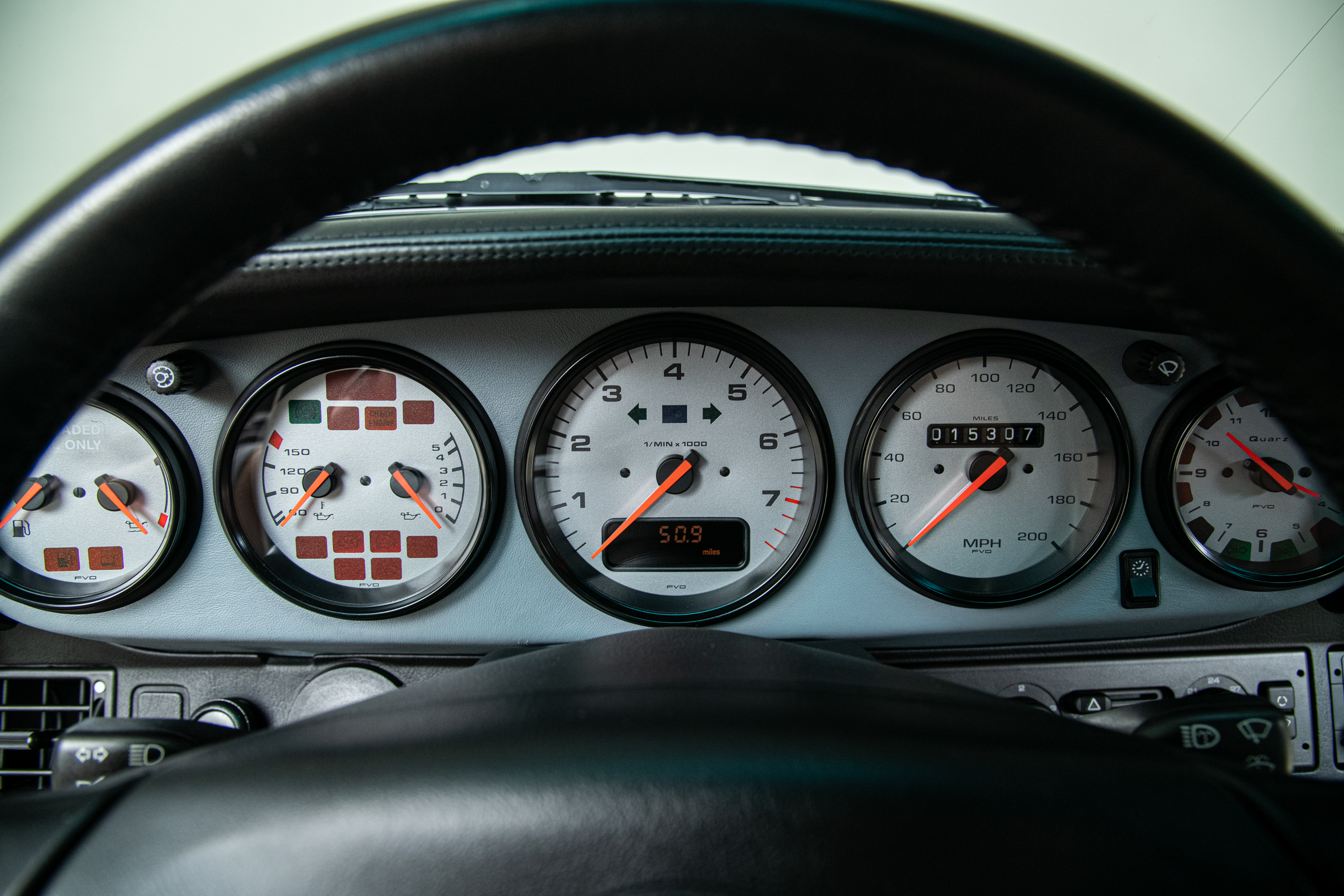 1996 Porsche 911 Turbo SC, POLAR SILVER METALLIC, VIN WP0AC2992TS375289, MILEAGE 15307