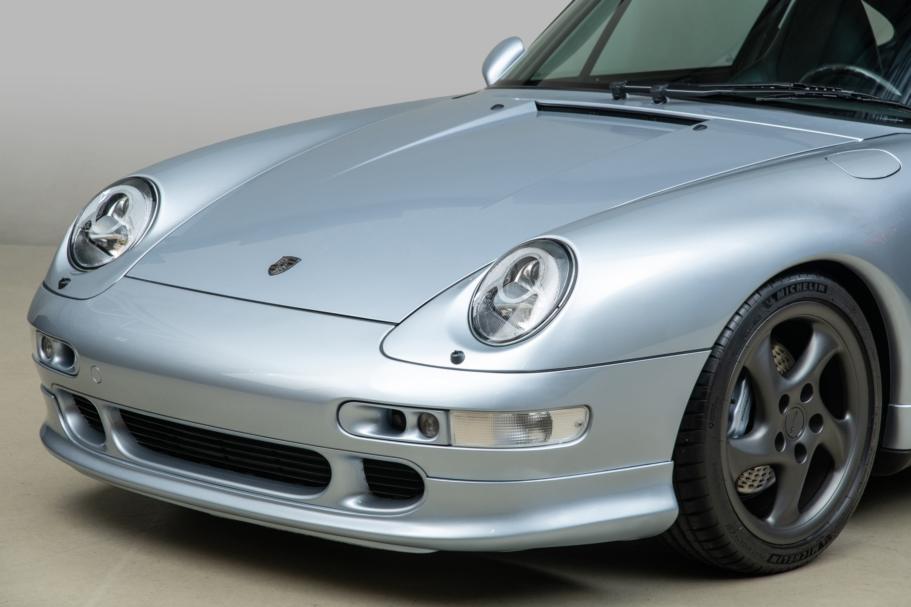 1996 Porsche 911 Turbo SC, POLAR SILVER METALLIC, VIN WP0AC2992TS375289, MILEAGE 15307