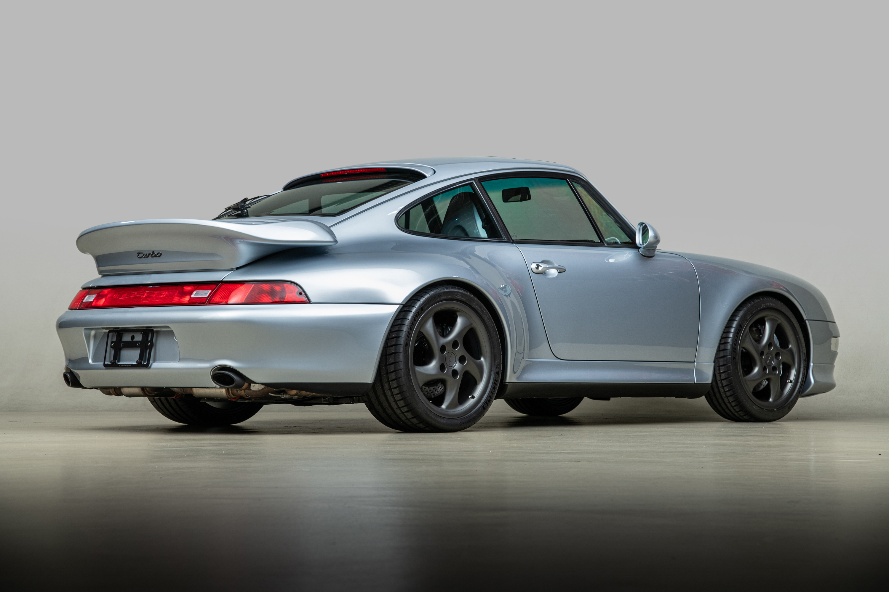 1996 Porsche 911 Turbo SC, POLAR SILVER METALLIC, VIN WP0AC2992TS375289, MILEAGE 15307
