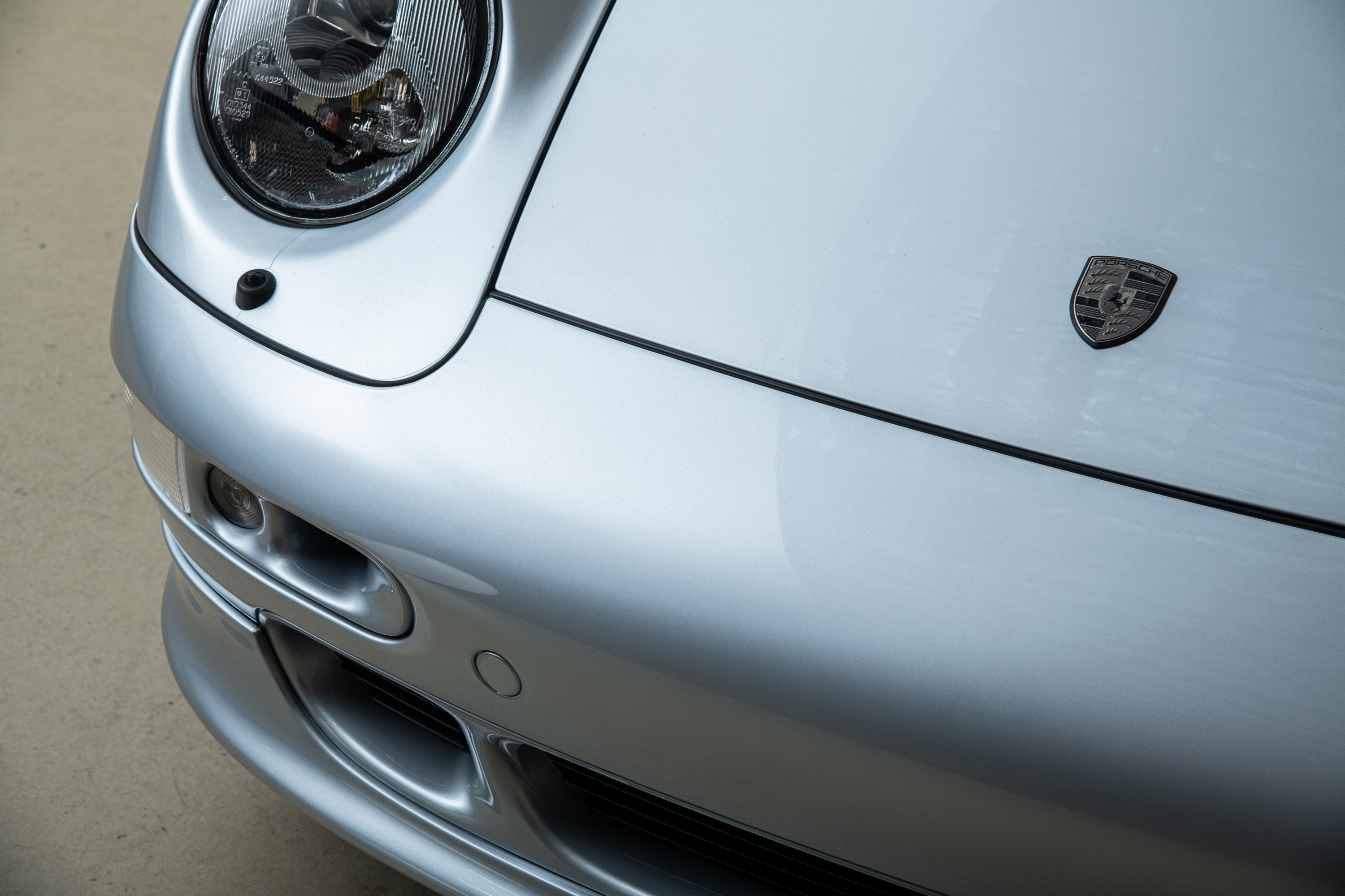 1996 Porsche 911 Turbo SC, POLAR SILVER METALLIC, VIN WP0AC2992TS375289, MILEAGE 15307