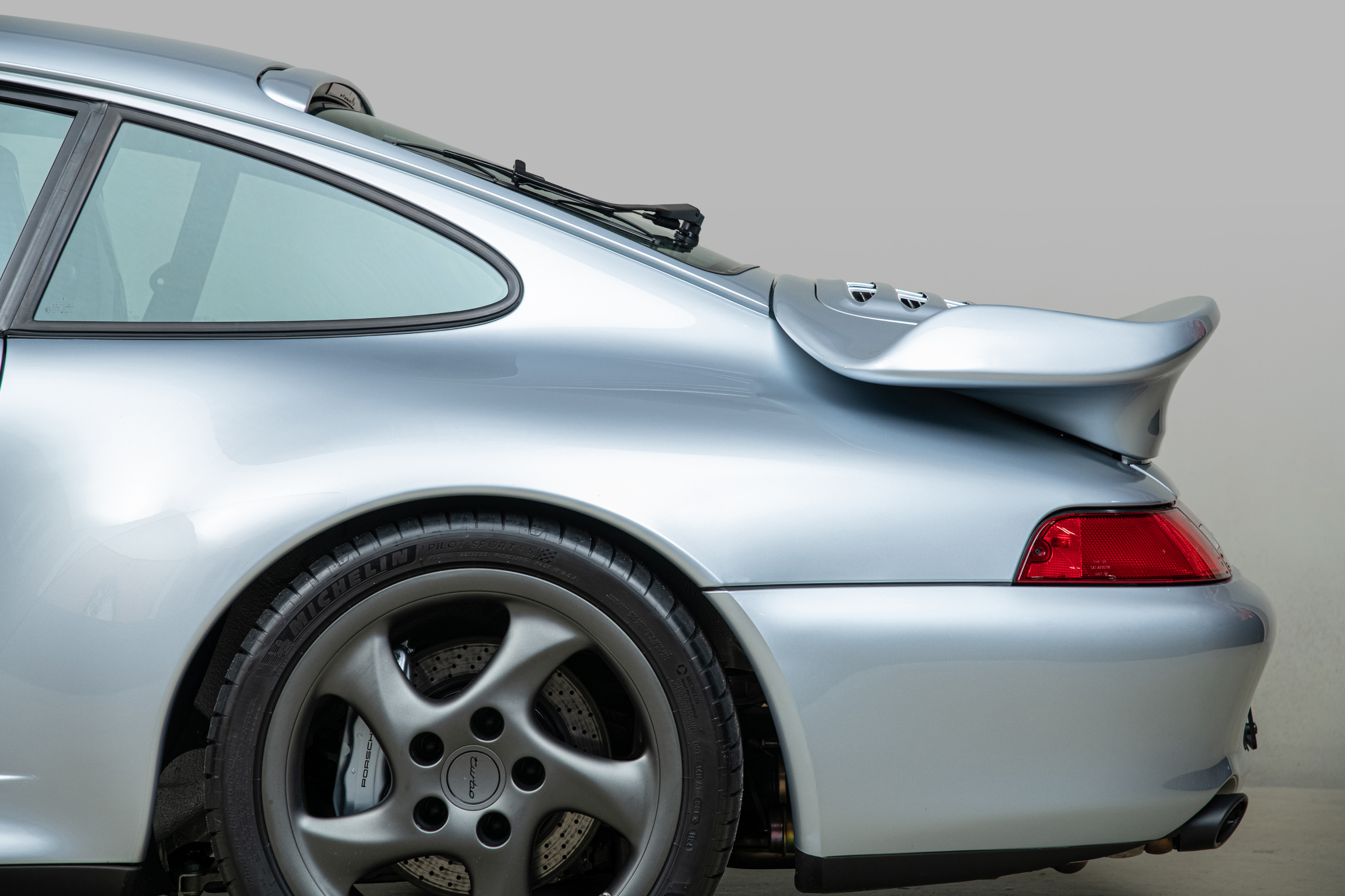 1996 Porsche 911 Turbo SC, POLAR SILVER METALLIC, VIN WP0AC2992TS375289, MILEAGE 15307
