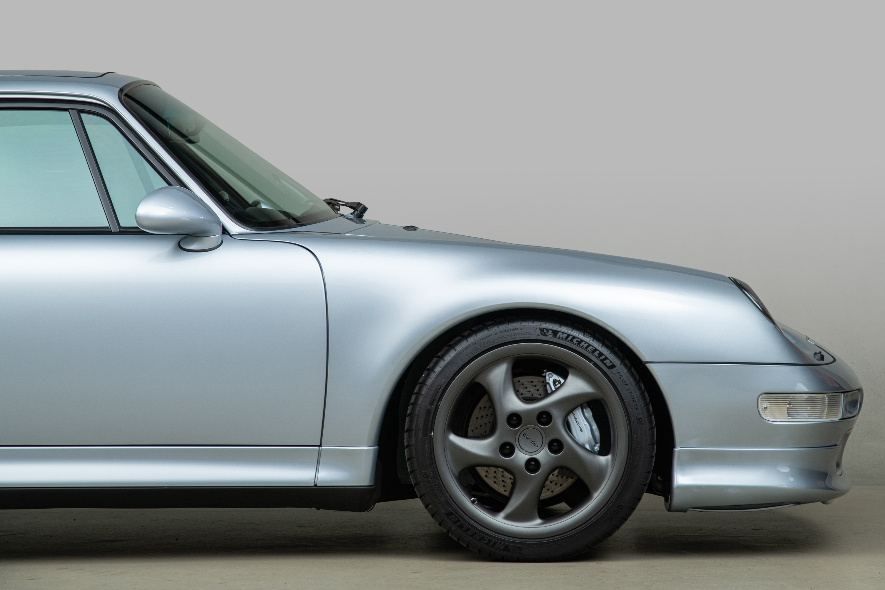 1996 Porsche 911 Turbo SC, POLAR SILVER METALLIC, VIN WP0AC2992TS375289, MILEAGE 15307