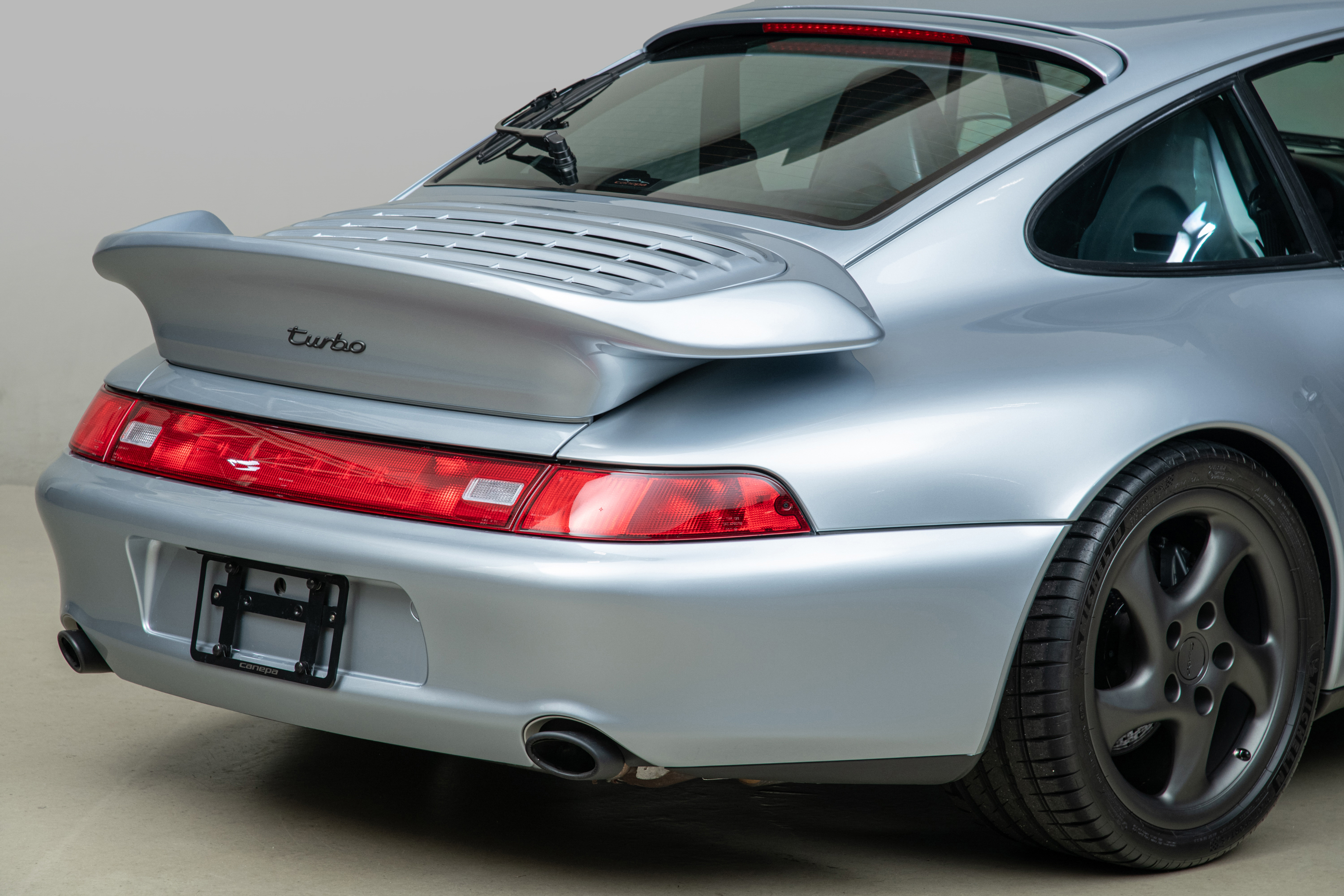 1996 Porsche 911 Turbo SC, POLAR SILVER METALLIC, VIN WP0AC2992TS375289, MILEAGE 15307
