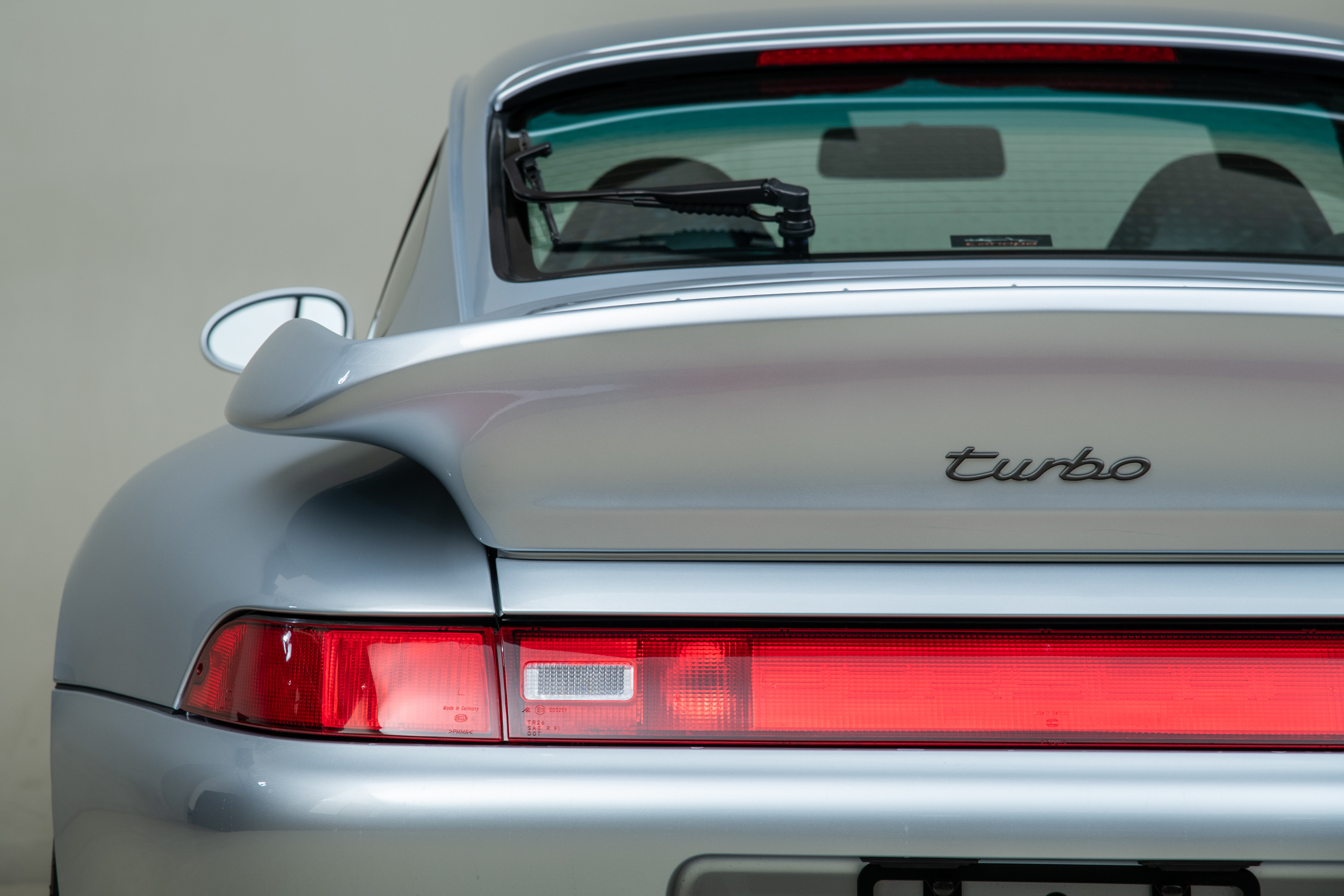 1996 Porsche 911 Turbo SC, POLAR SILVER METALLIC, VIN WP0AC2992TS375289, MILEAGE 15307