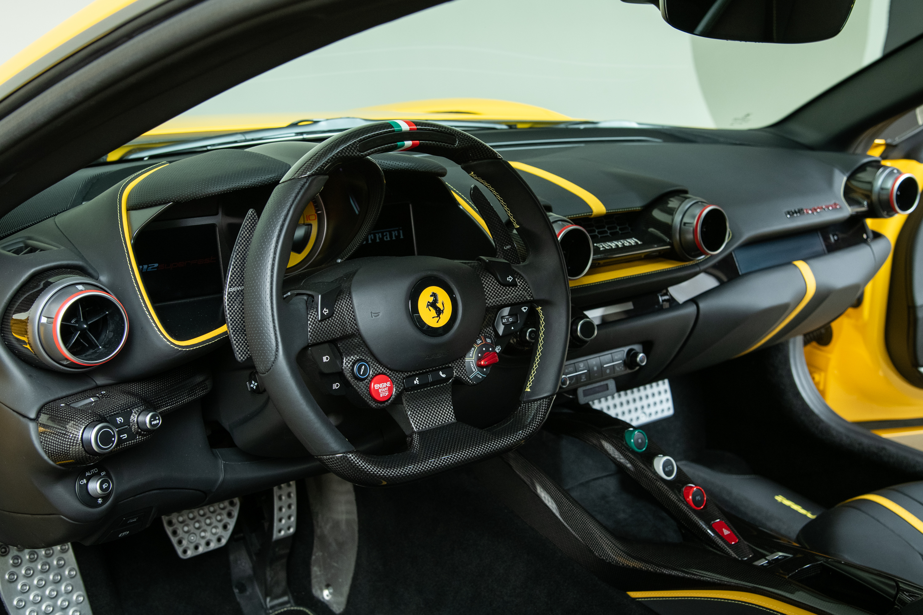 2020 Ferrari 812 Superfast , GIALLO MODENA YELLOW, VIN ZFF83CLA0L0250148, MILEAGE 147