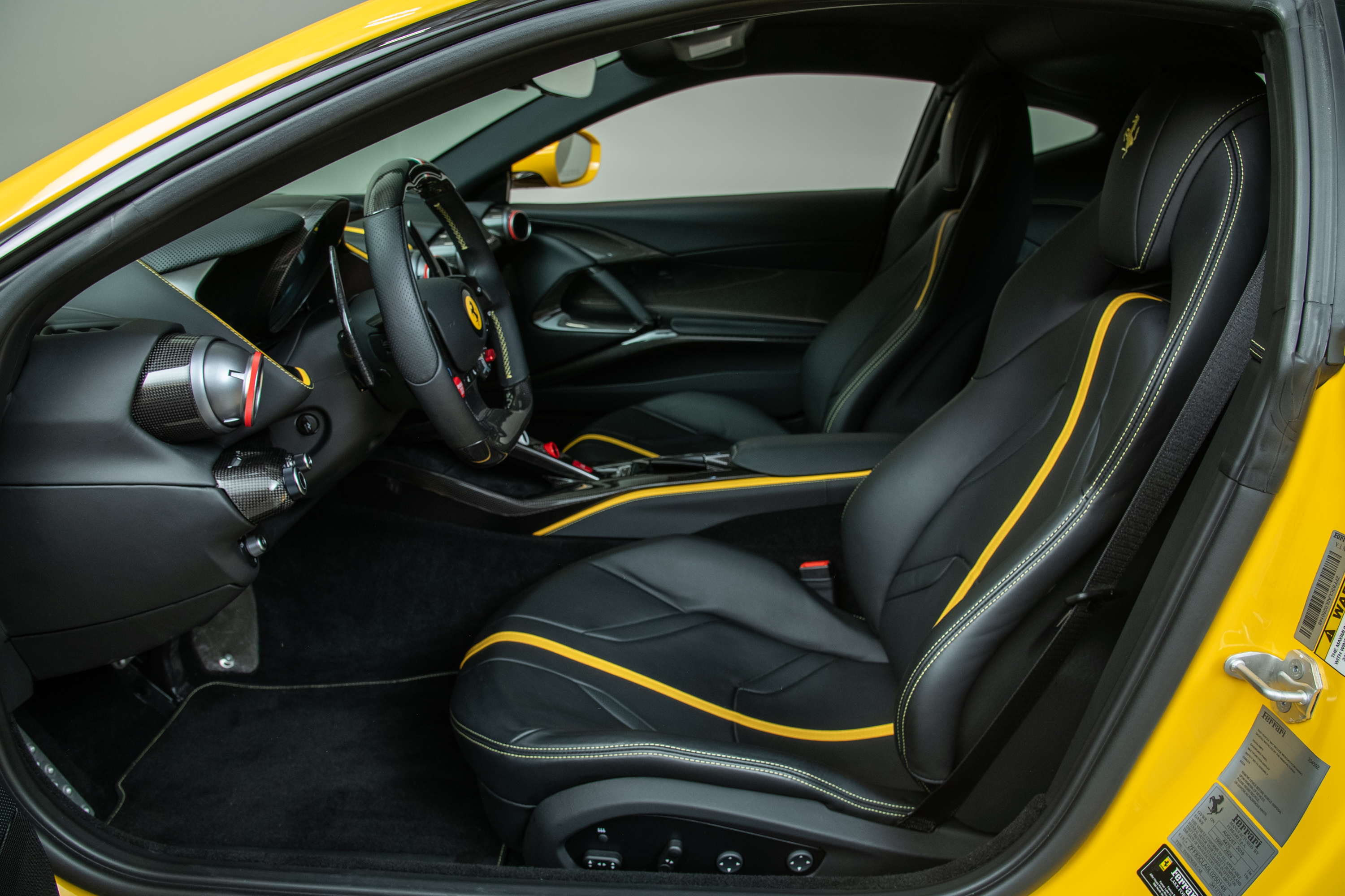 2020 Ferrari 812 Superfast , GIALLO MODENA YELLOW, VIN ZFF83CLA0L0250148, MILEAGE 147