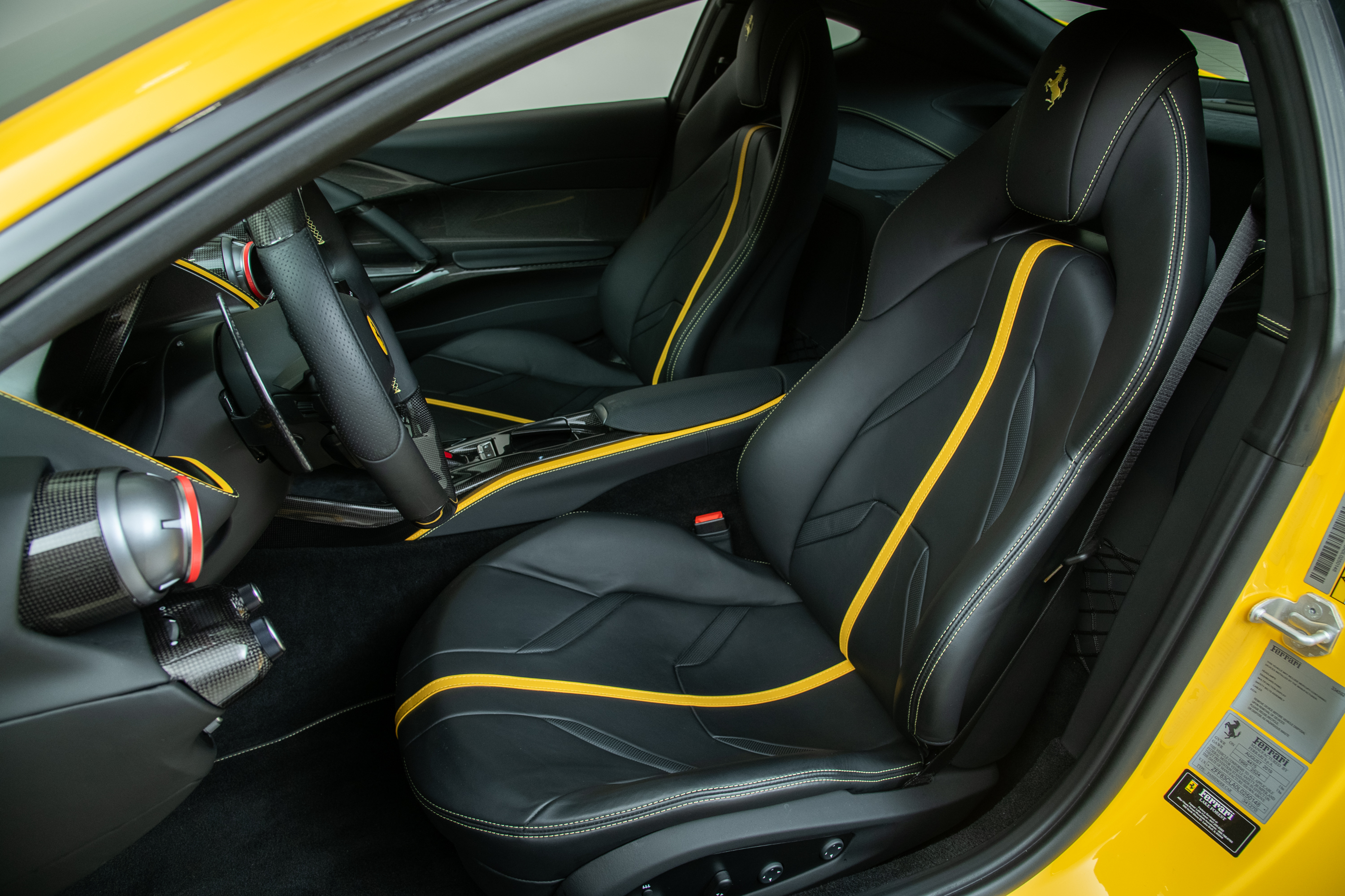 2020 Ferrari 812 Superfast , GIALLO MODENA YELLOW, VIN ZFF83CLA0L0250148, MILEAGE 147