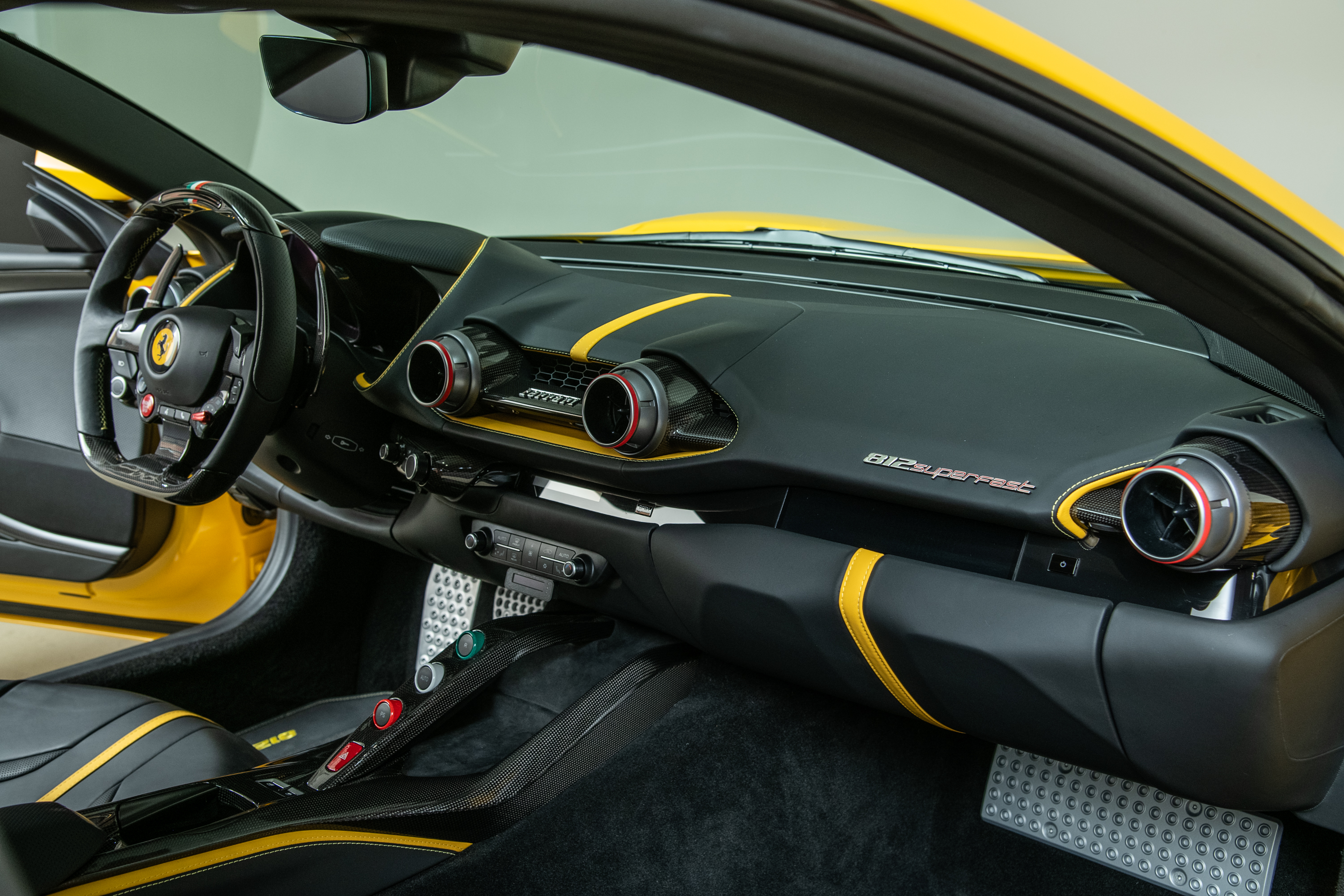 2020 Ferrari 812 Superfast , GIALLO MODENA YELLOW, VIN ZFF83CLA0L0250148, MILEAGE 147