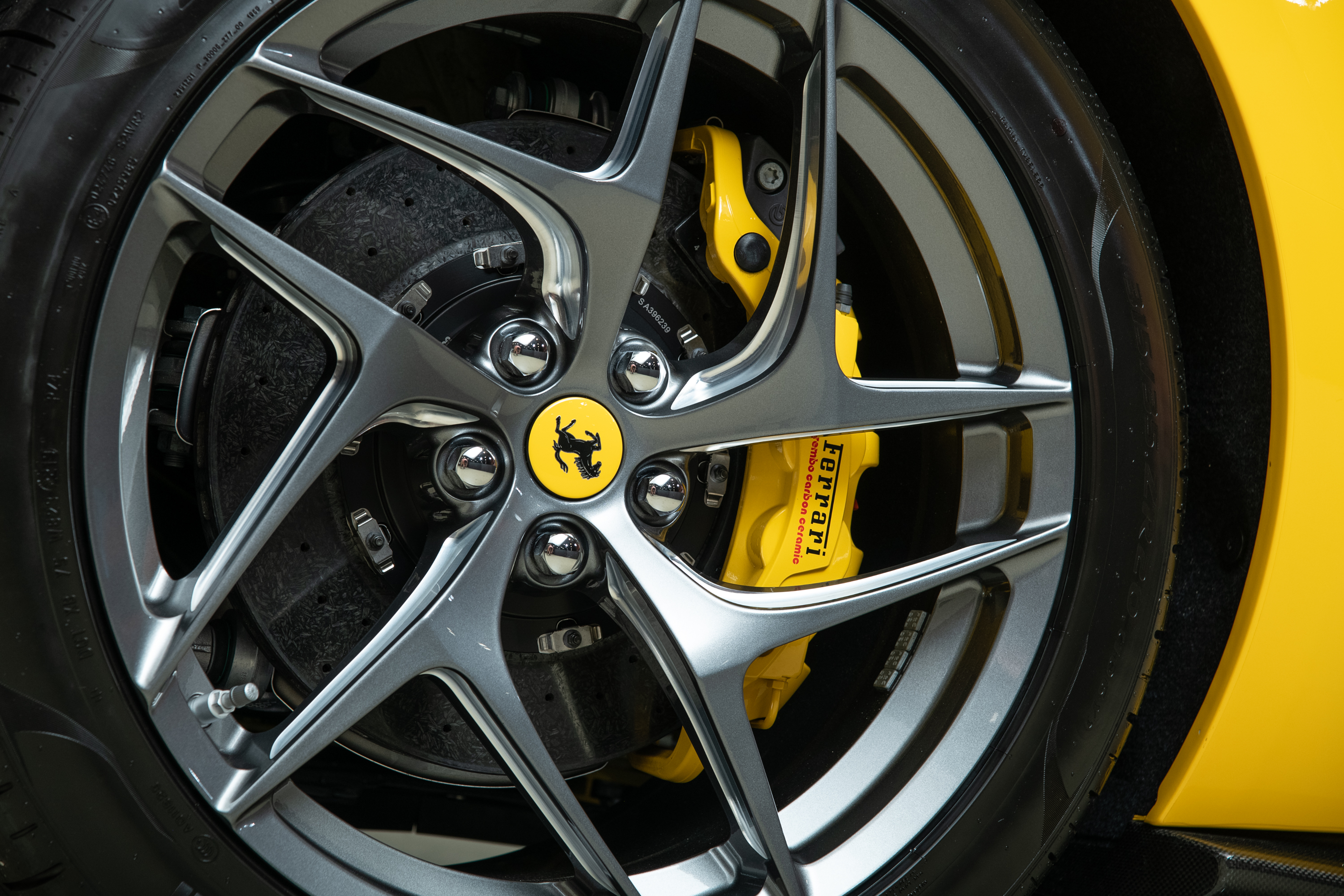 2020 Ferrari 812 Superfast , GIALLO MODENA YELLOW, VIN ZFF83CLA0L0250148, MILEAGE 147