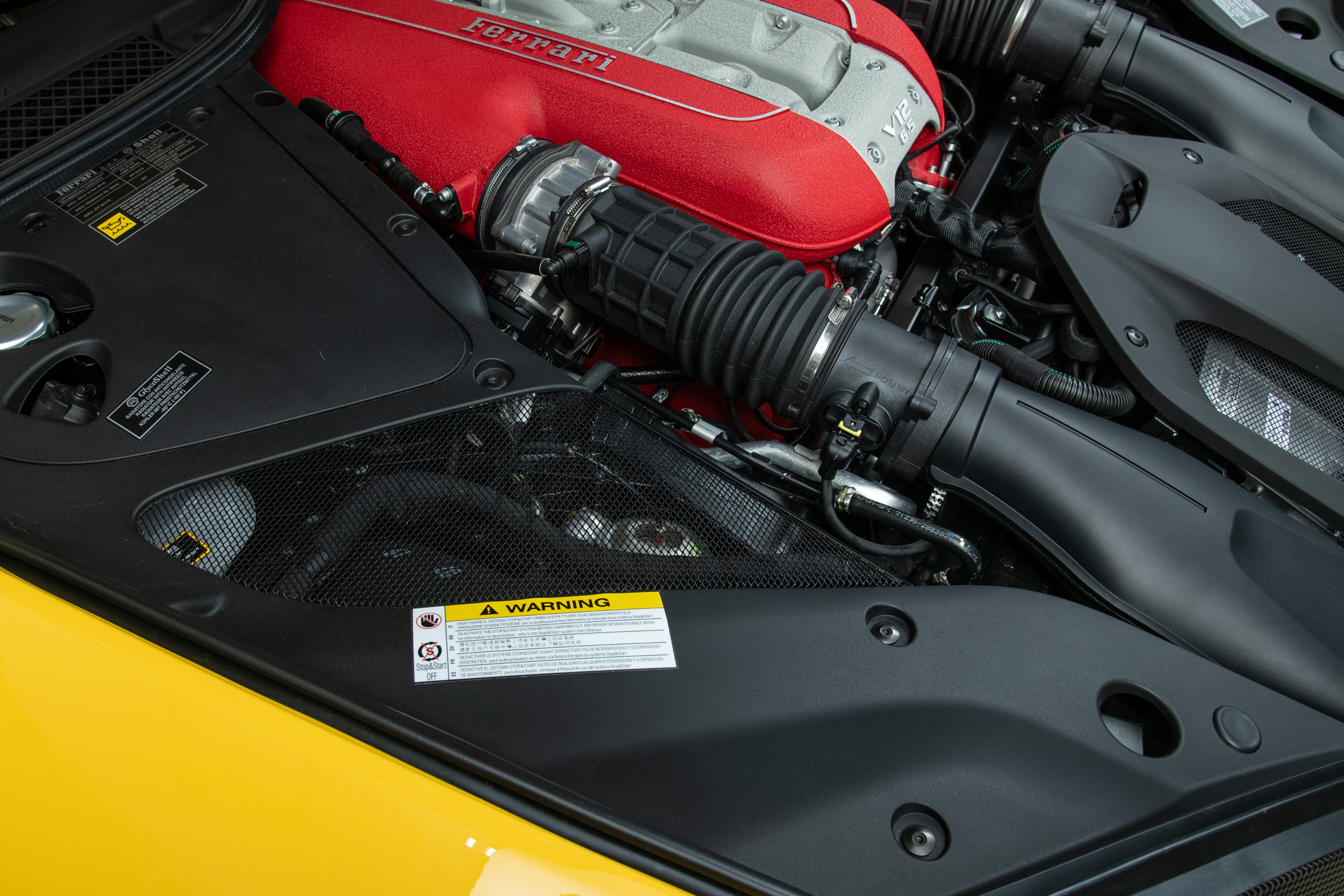 2020 Ferrari 812 Superfast , GIALLO MODENA YELLOW, VIN ZFF83CLA0L0250148, MILEAGE 147