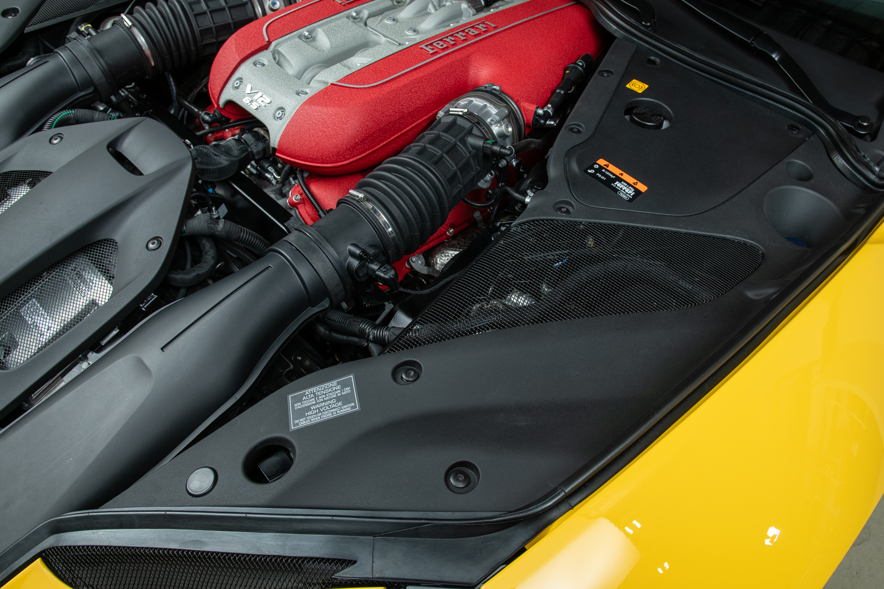2020 Ferrari 812 Superfast , GIALLO MODENA YELLOW, VIN ZFF83CLA0L0250148, MILEAGE 147