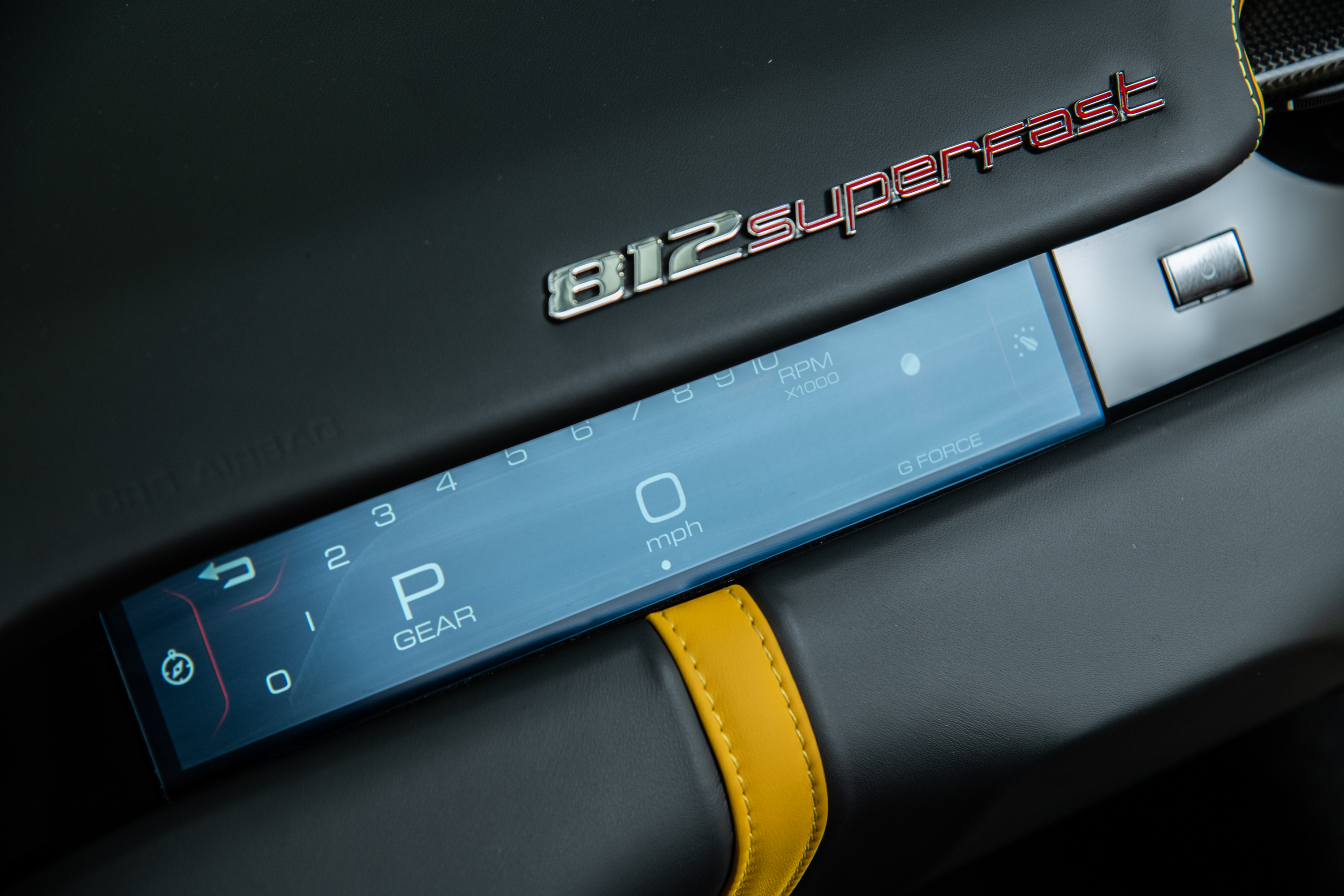 2020 Ferrari 812 Superfast , GIALLO MODENA YELLOW, VIN ZFF83CLA0L0250148, MILEAGE 147