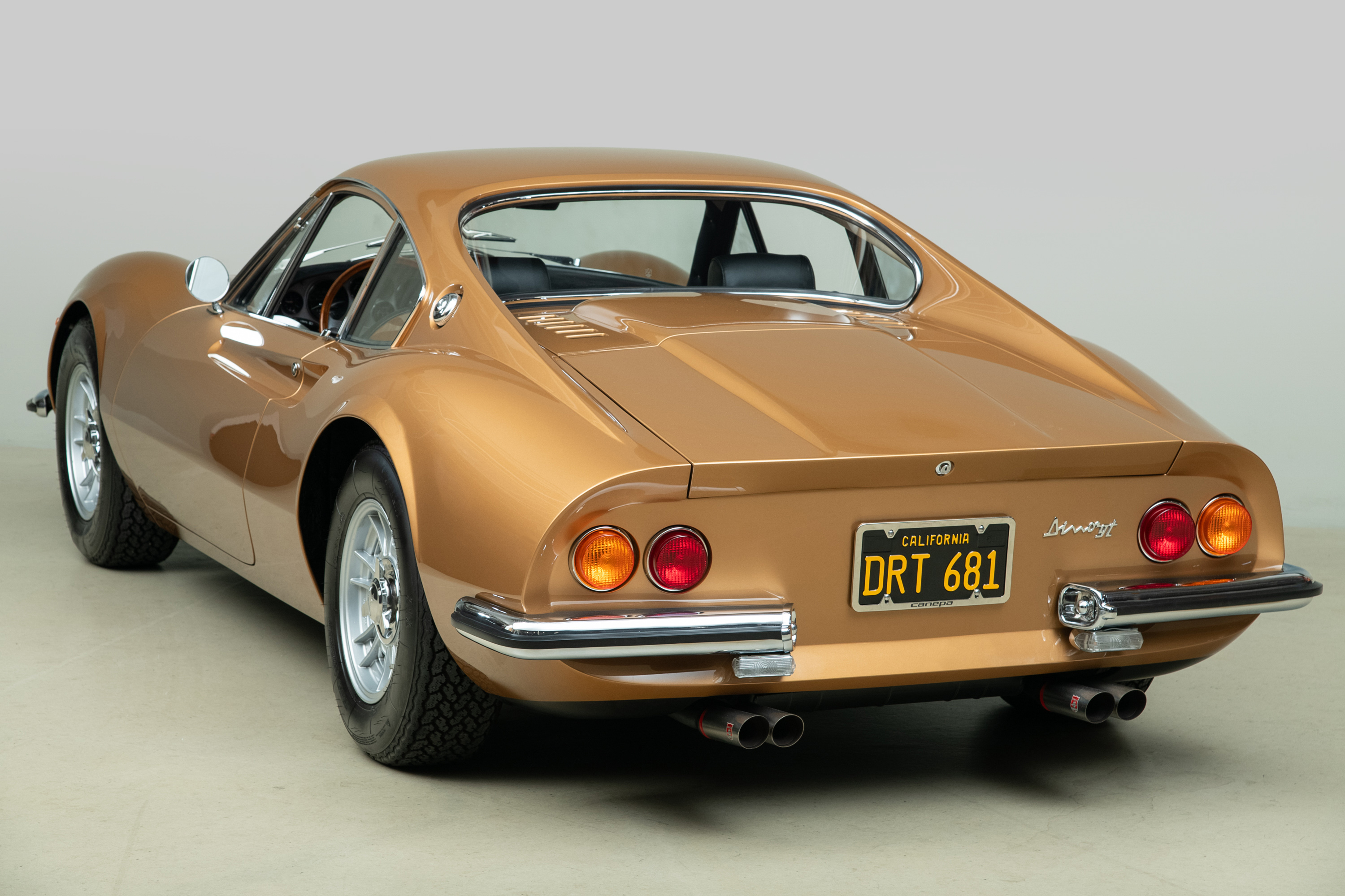 1968 Ferrari Dino 206 GT , NOCCIOLA METALLIZZATO, VIN DIN0206GT00176, MILEAGE 50439