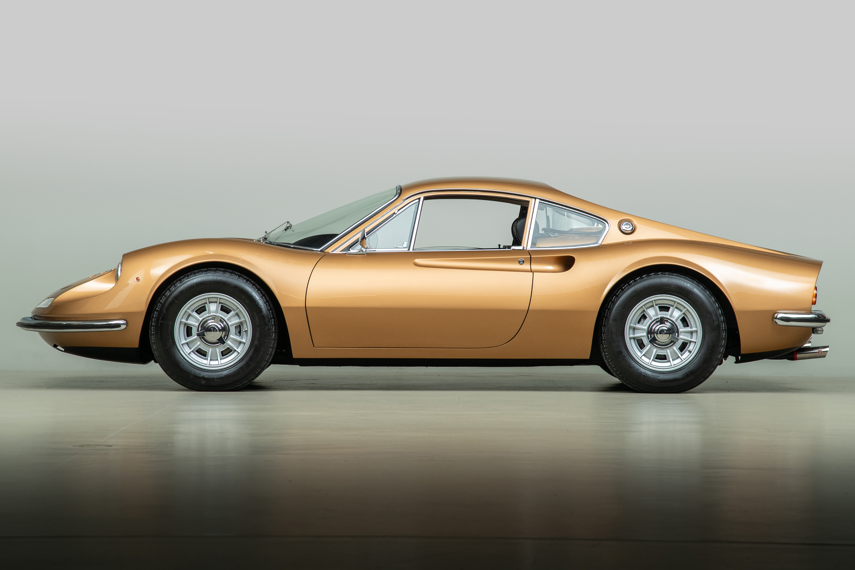 1968 Ferrari Dino 206 GT , NOCCIOLA METALLIZZATO, VIN DIN0206GT00176, MILEAGE 50439