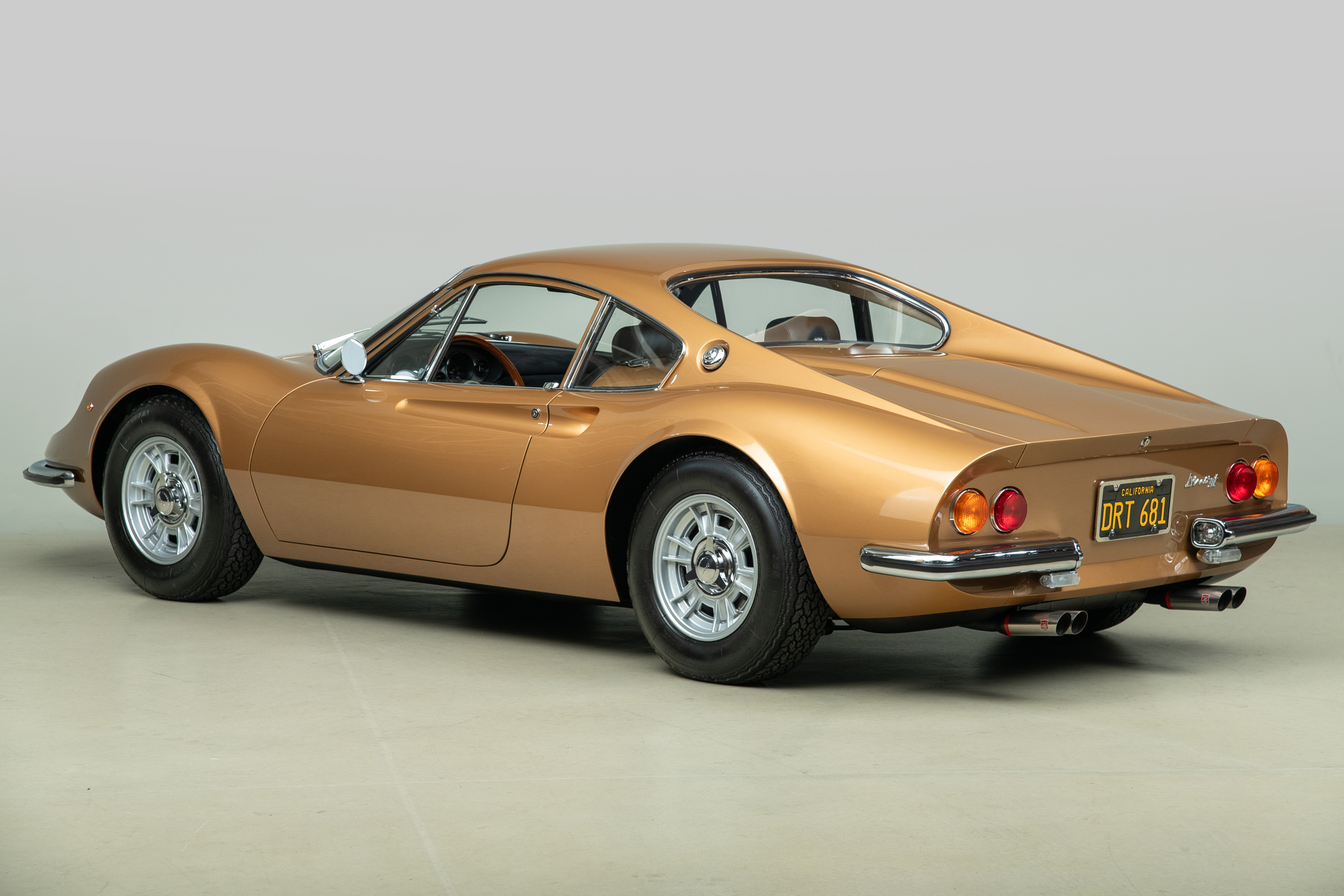 1968 Ferrari Dino 206 GT , NOCCIOLA METALLIZZATO, VIN DIN0206GT00176, MILEAGE 50439