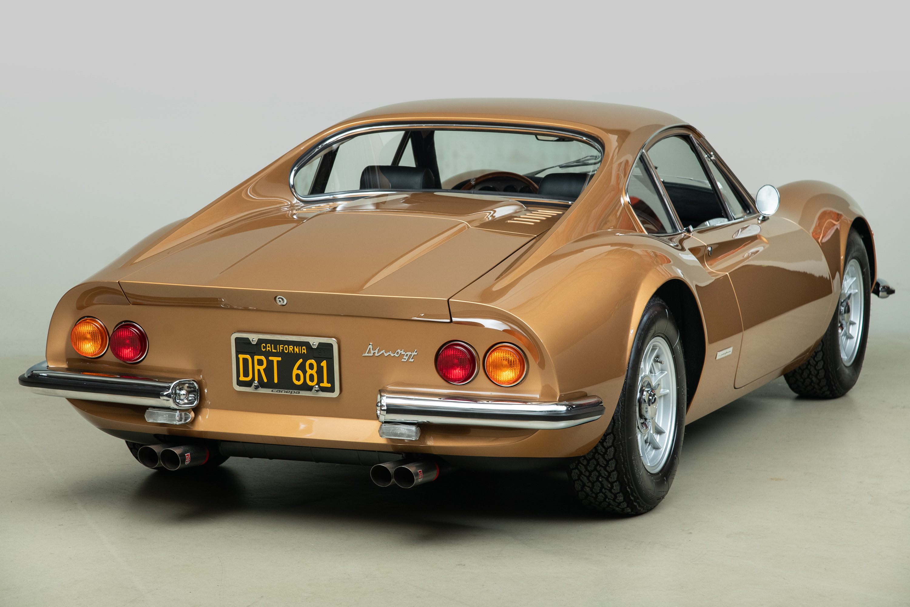 1968 Ferrari Dino 206 GT , NOCCIOLA METALLIZZATO, VIN DIN0206GT00176, MILEAGE 50439
