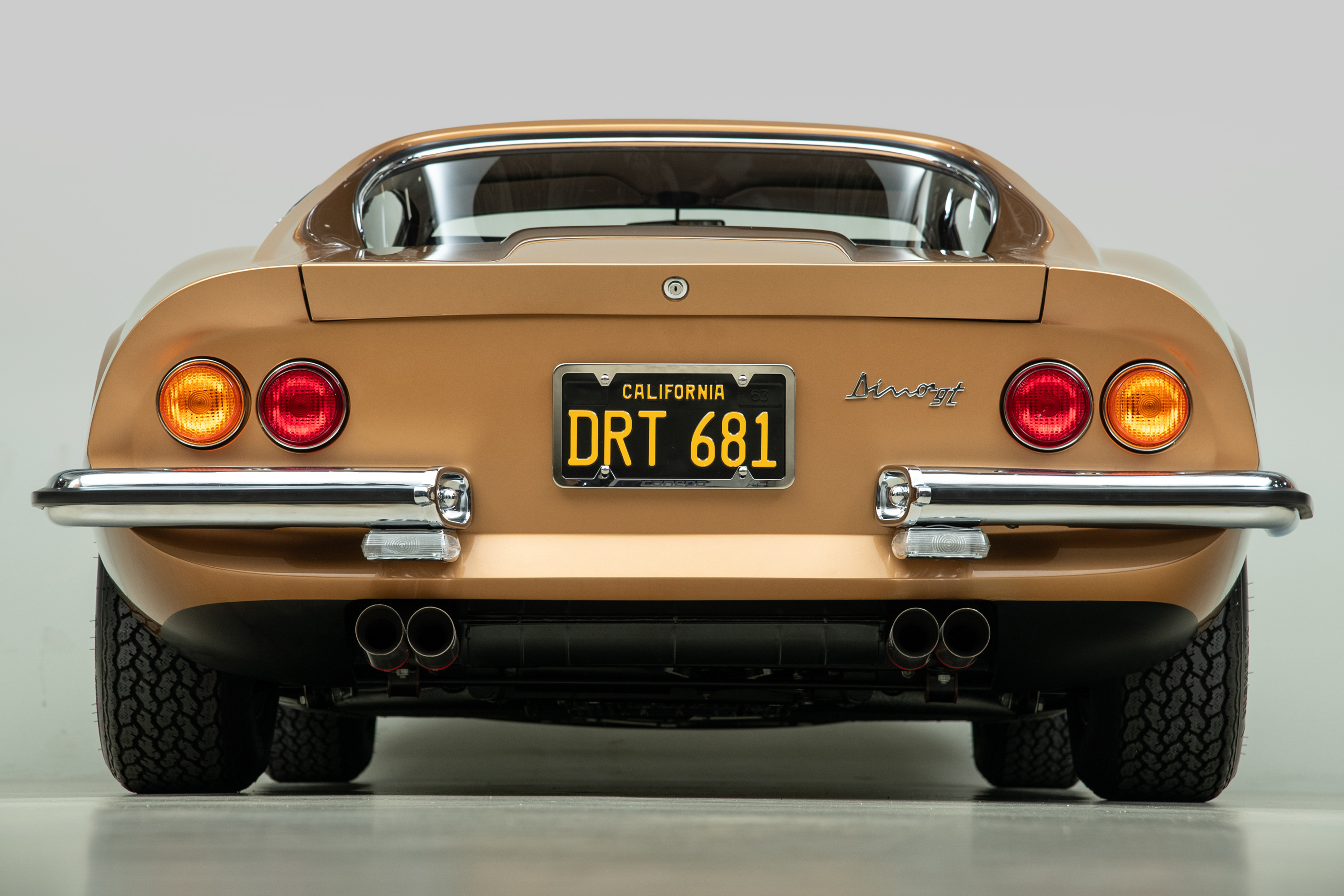 1968 Ferrari Dino 206 GT , NOCCIOLA METALLIZZATO, VIN DIN0206GT00176, MILEAGE 50439