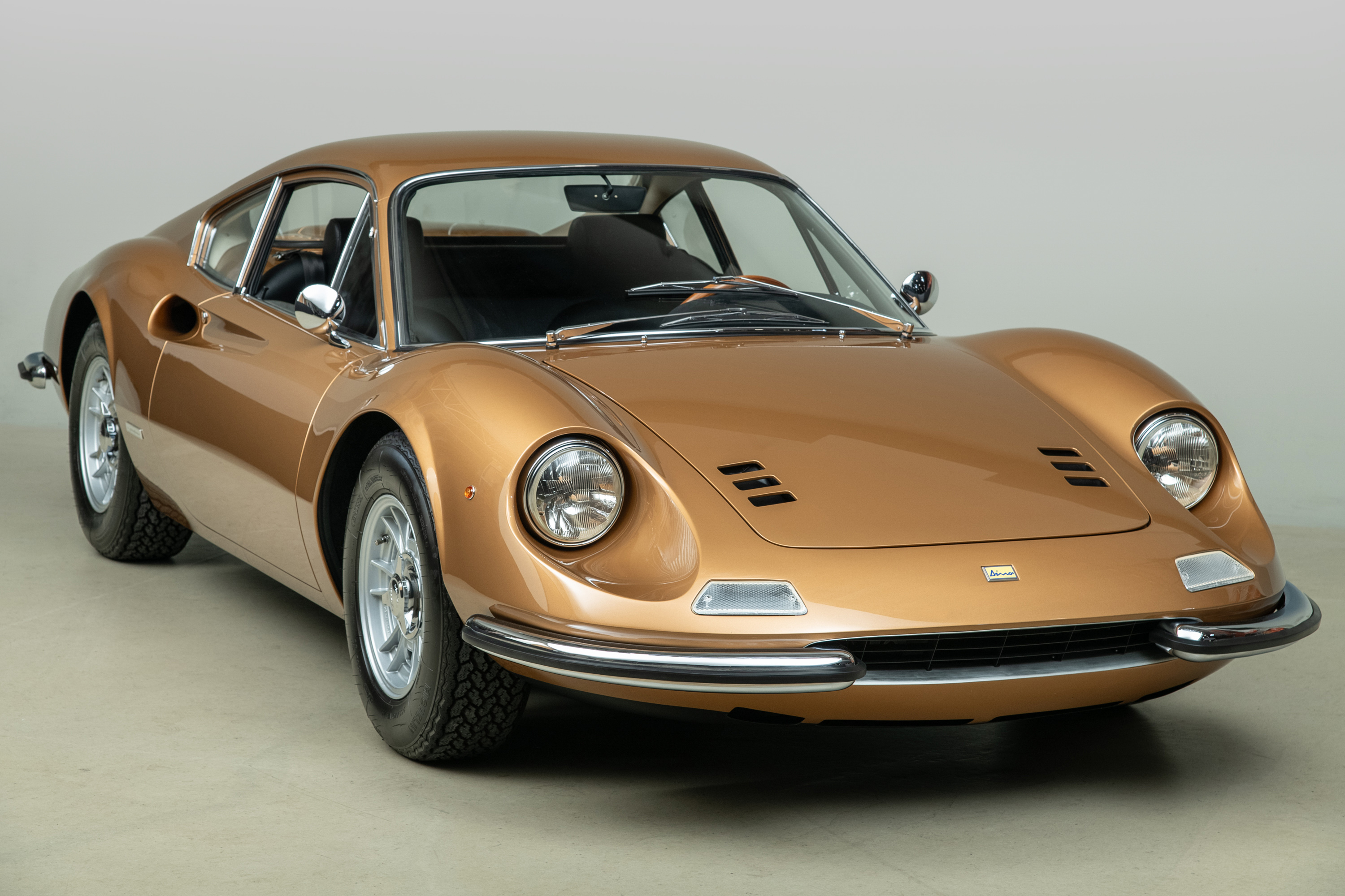 1968 Ferrari Dino 206 GT , NOCCIOLA METALLIZZATO, VIN DIN0206GT00176, MILEAGE 50439