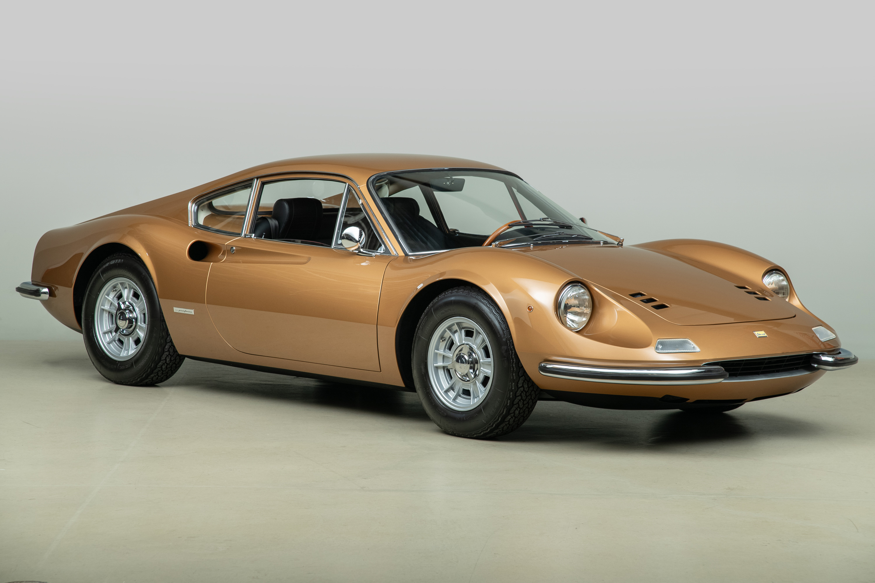 1968 Ferrari Dino 206 GT , NOCCIOLA METALLIZZATO, VIN DIN0206GT00176, MILEAGE 50439