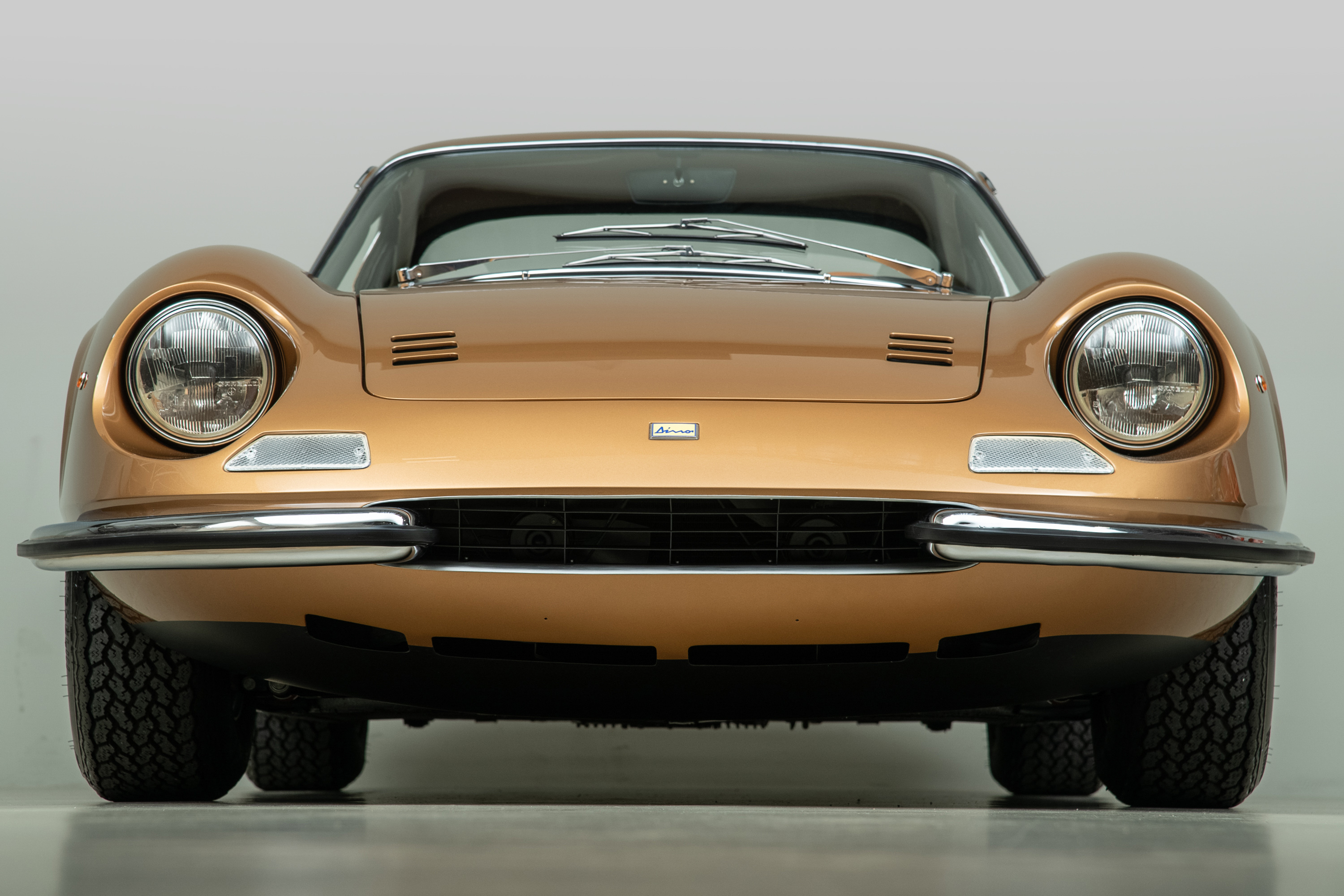 1968 Ferrari Dino 206 GT , NOCCIOLA METALLIZZATO, VIN DIN0206GT00176, MILEAGE 50439