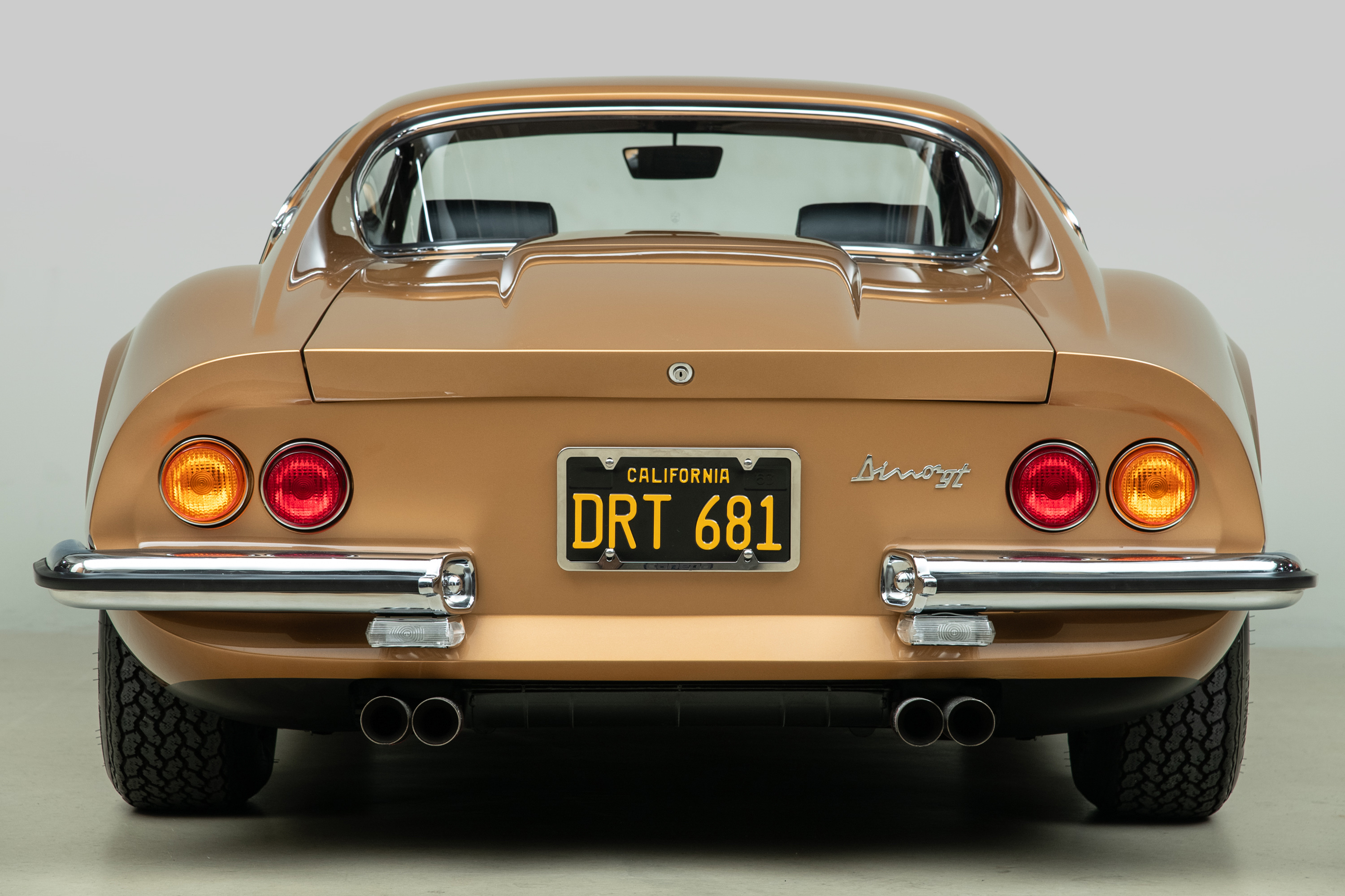 1968 Ferrari Dino 206 GT , NOCCIOLA METALLIZZATO, VIN DIN0206GT00176, MILEAGE 50439