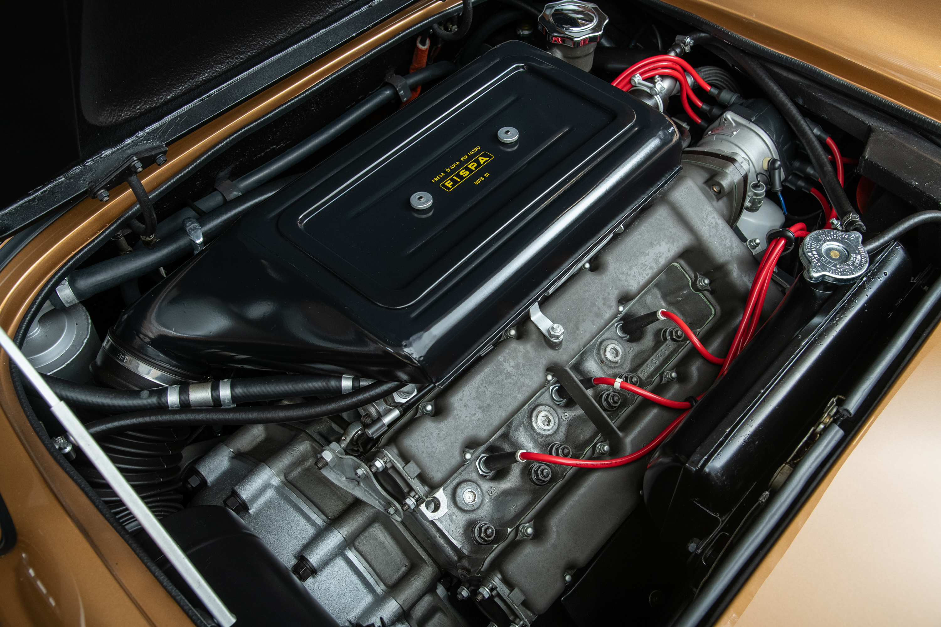1968 Ferrari Dino 206 GT , NOCCIOLA METALLIZZATO, VIN DIN0206GT00176, MILEAGE 50439