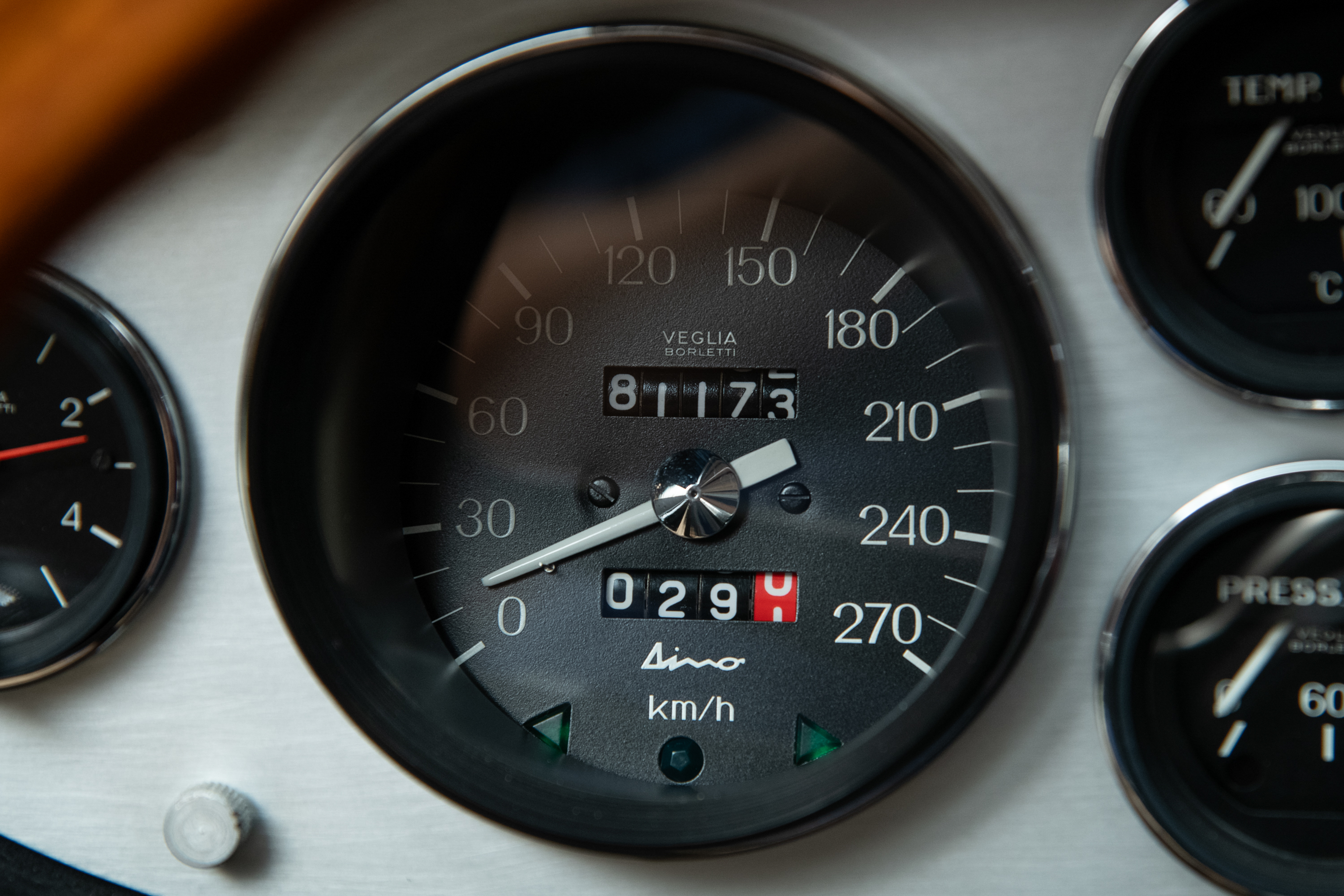1968 Ferrari Dino 206 GT , NOCCIOLA METALLIZZATO, VIN DIN0206GT00176, MILEAGE 50439