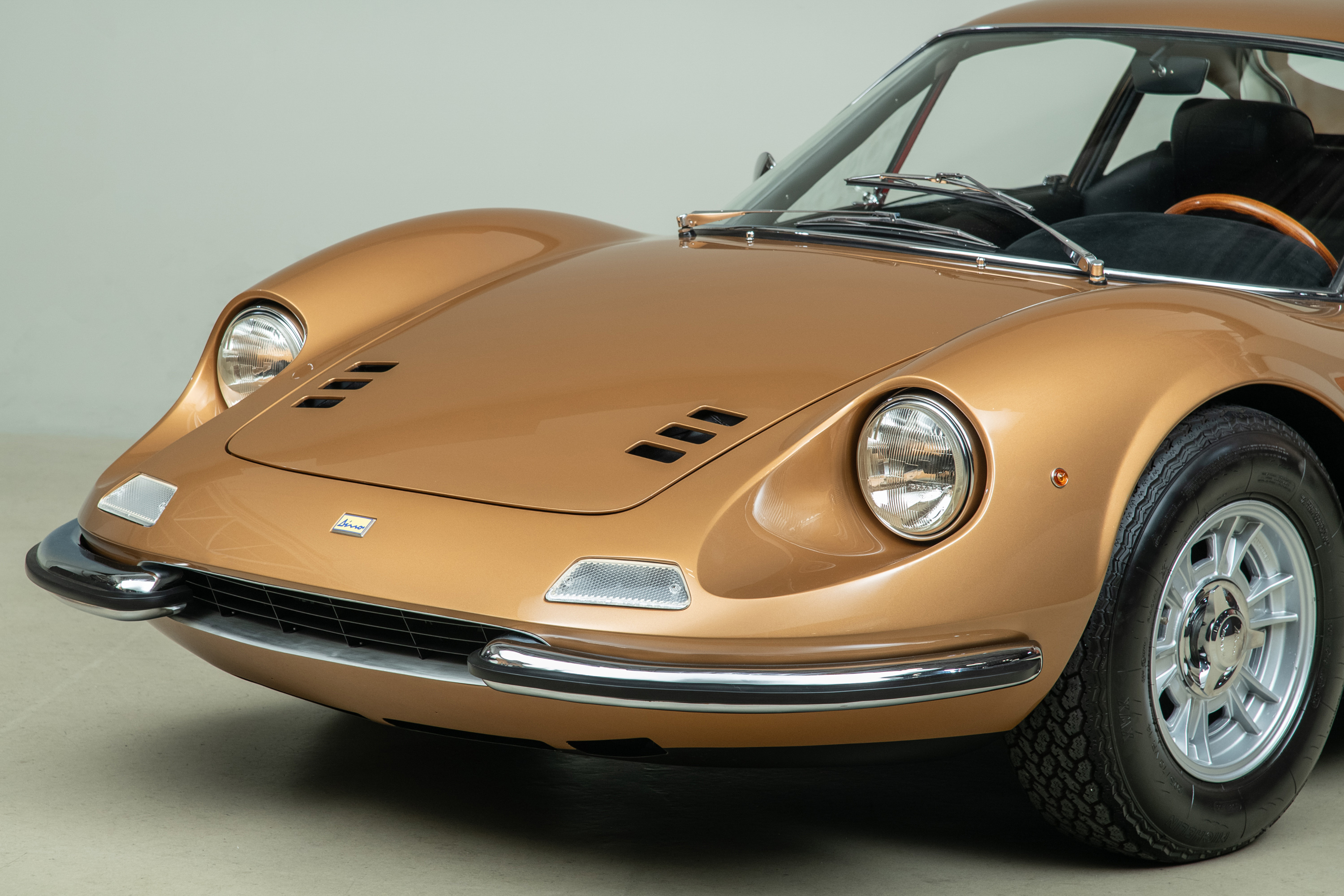 1968 Ferrari Dino 206 GT , NOCCIOLA METALLIZZATO, VIN DIN0206GT00176, MILEAGE 50439