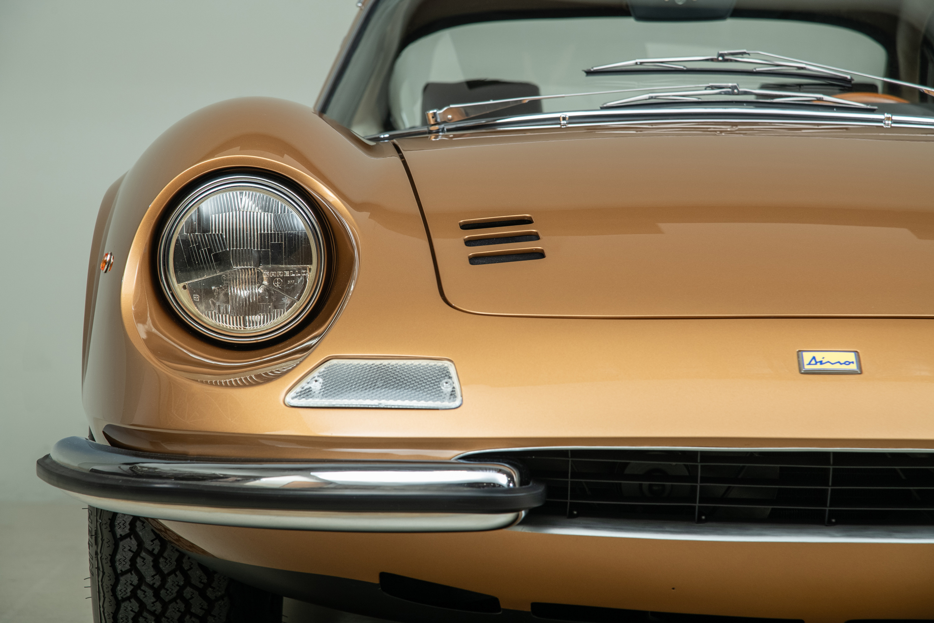 1968 Ferrari Dino 206 GT , NOCCIOLA METALLIZZATO, VIN DIN0206GT00176, MILEAGE 50439