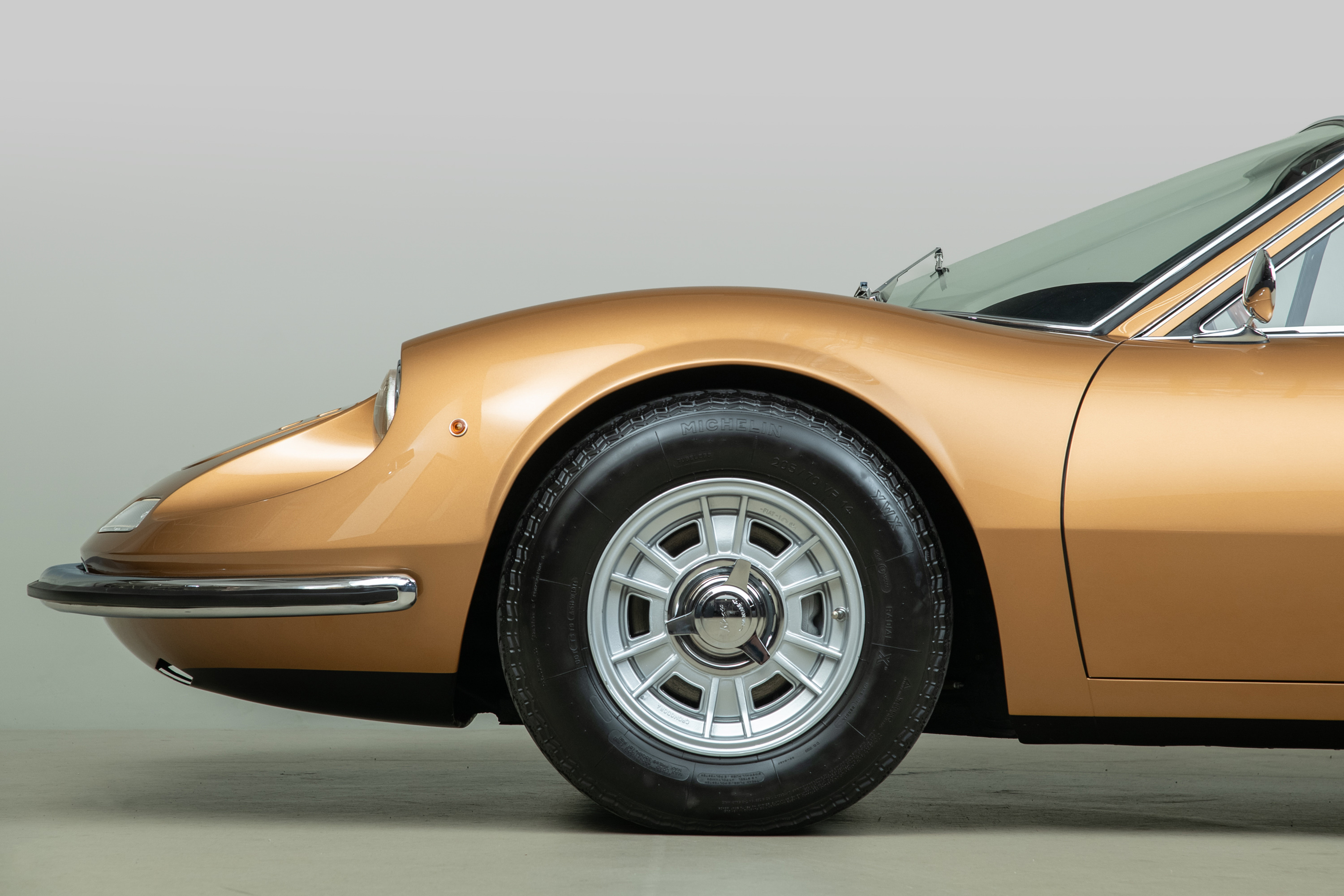 1968 Ferrari Dino 206 GT , NOCCIOLA METALLIZZATO, VIN DIN0206GT00176, MILEAGE 50439