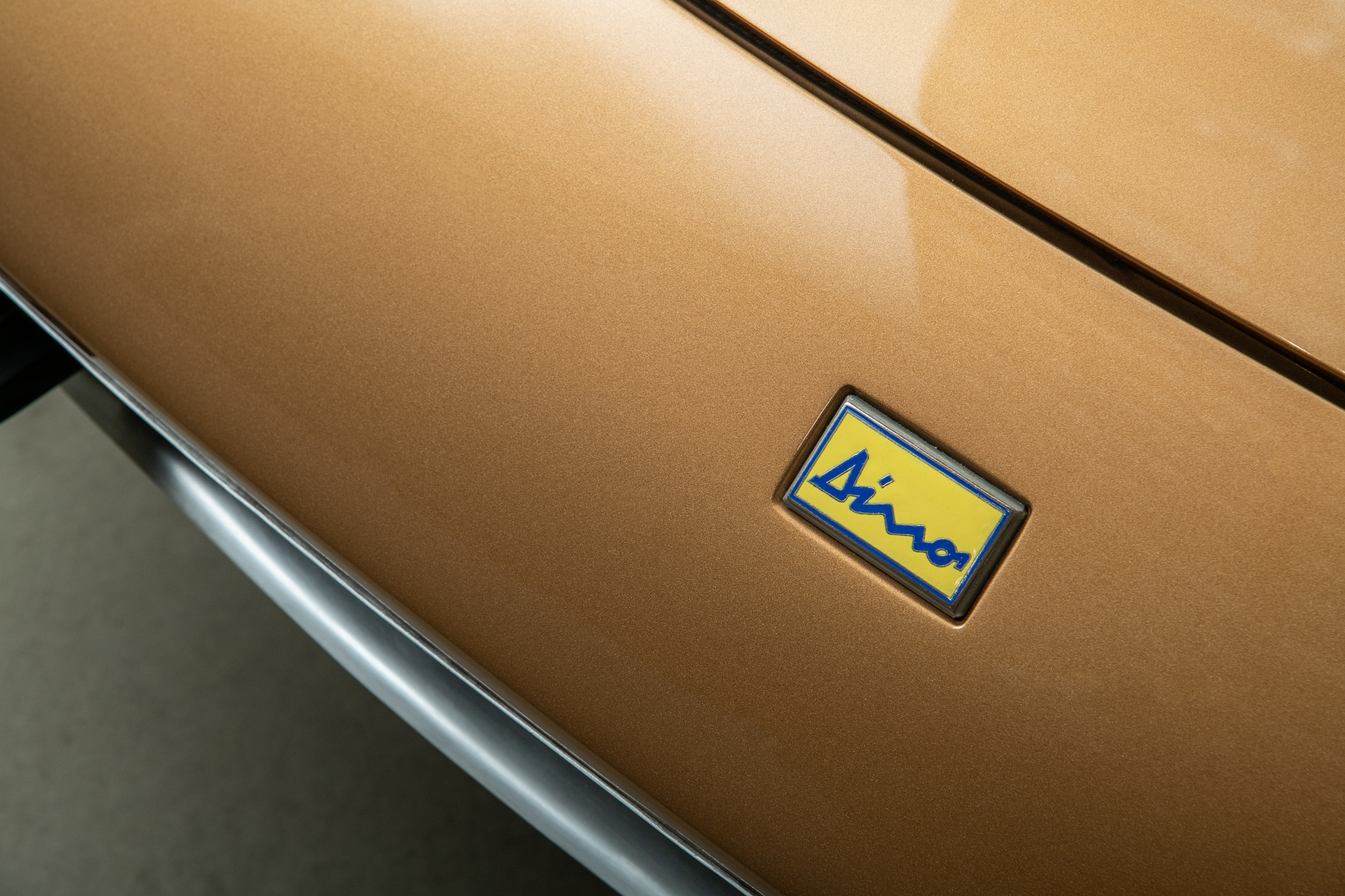 1968 Ferrari Dino 206 GT , NOCCIOLA METALLIZZATO, VIN DIN0206GT00176, MILEAGE 50439