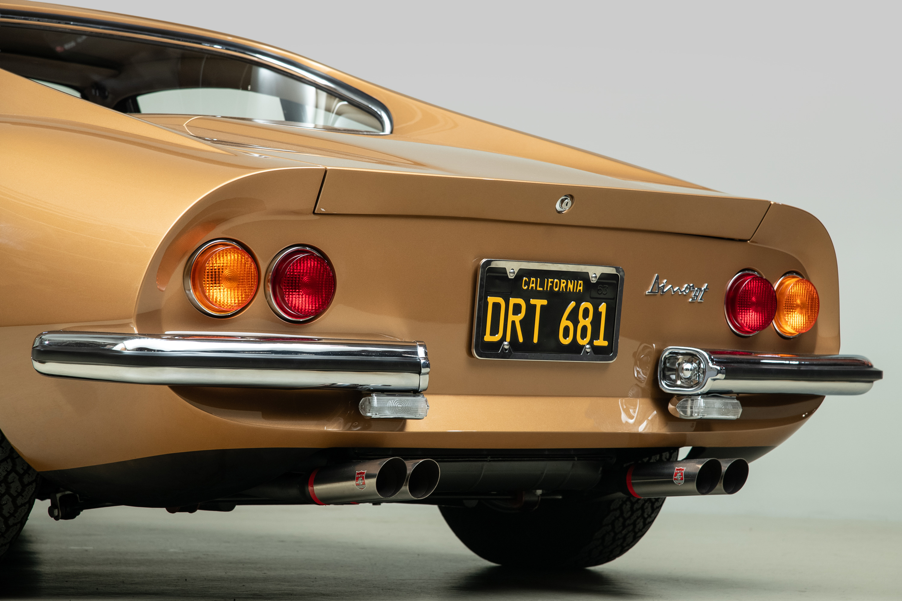 1968 Ferrari Dino 206 GT , NOCCIOLA METALLIZZATO, VIN DIN0206GT00176, MILEAGE 50439