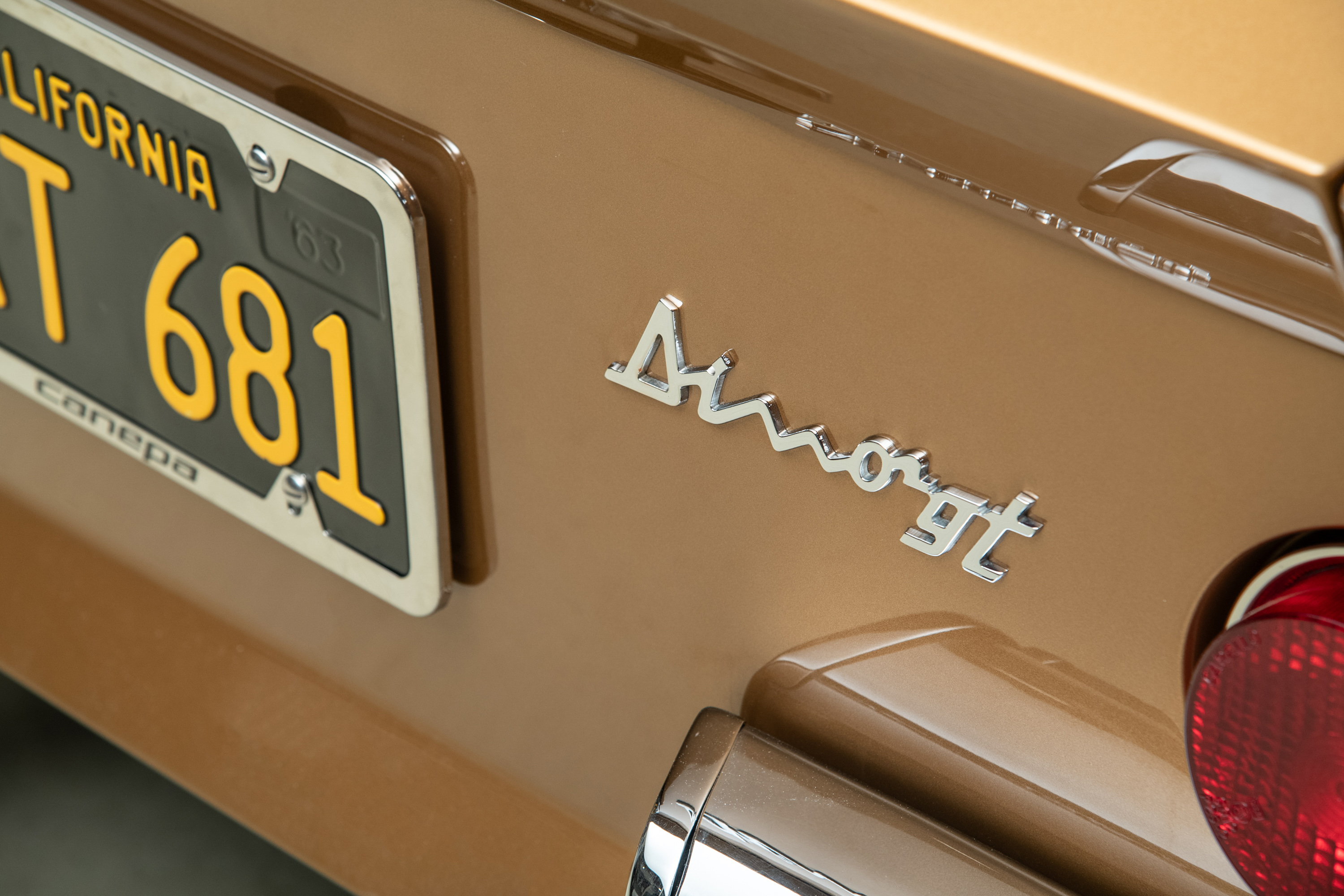 1968 Ferrari Dino 206 GT , NOCCIOLA METALLIZZATO, VIN DIN0206GT00176, MILEAGE 50439
