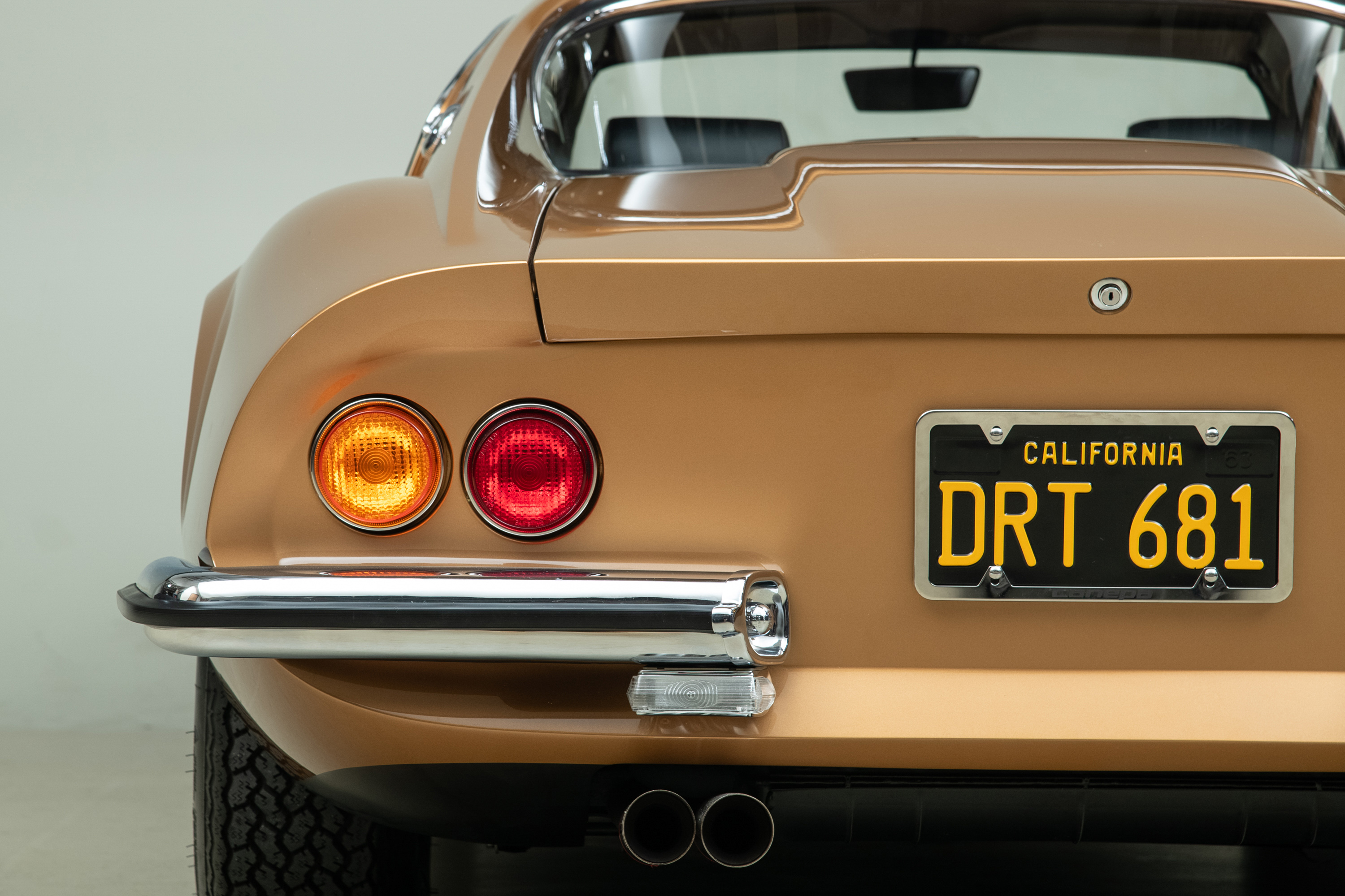 1968 Ferrari Dino 206 GT , NOCCIOLA METALLIZZATO, VIN DIN0206GT00176, MILEAGE 50439