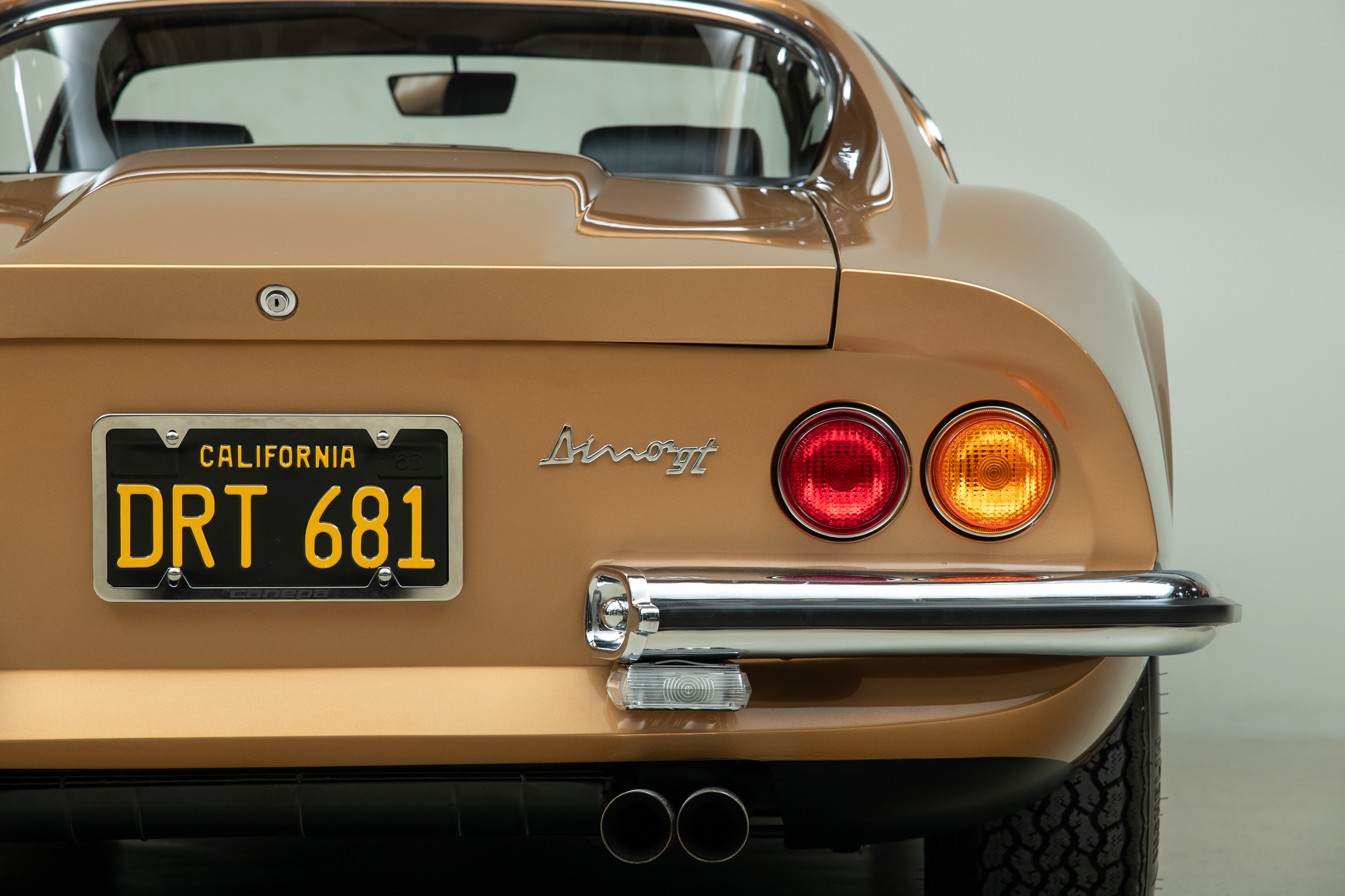 1968 Ferrari Dino 206 GT , NOCCIOLA METALLIZZATO, VIN DIN0206GT00176, MILEAGE 50439