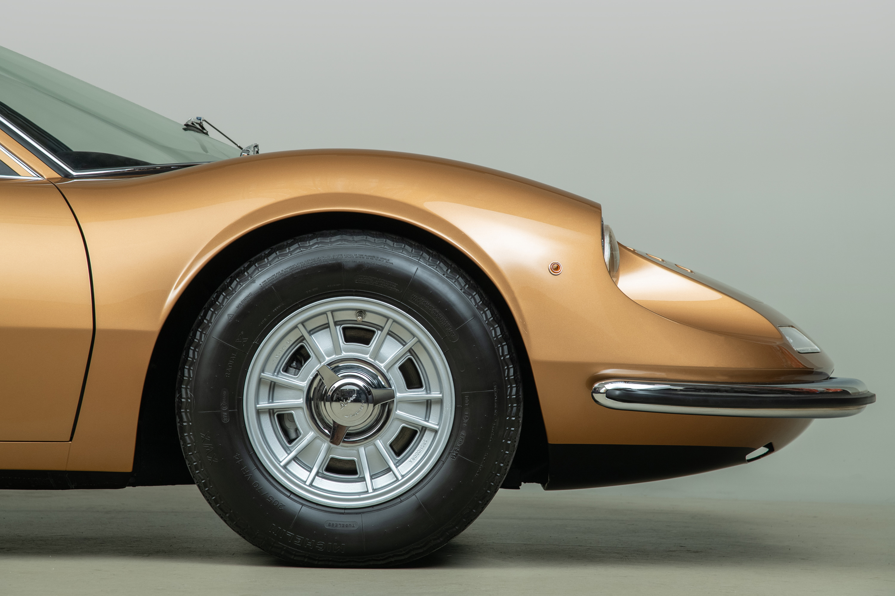 1968 Ferrari Dino 206 GT , NOCCIOLA METALLIZZATO, VIN DIN0206GT00176, MILEAGE 50439