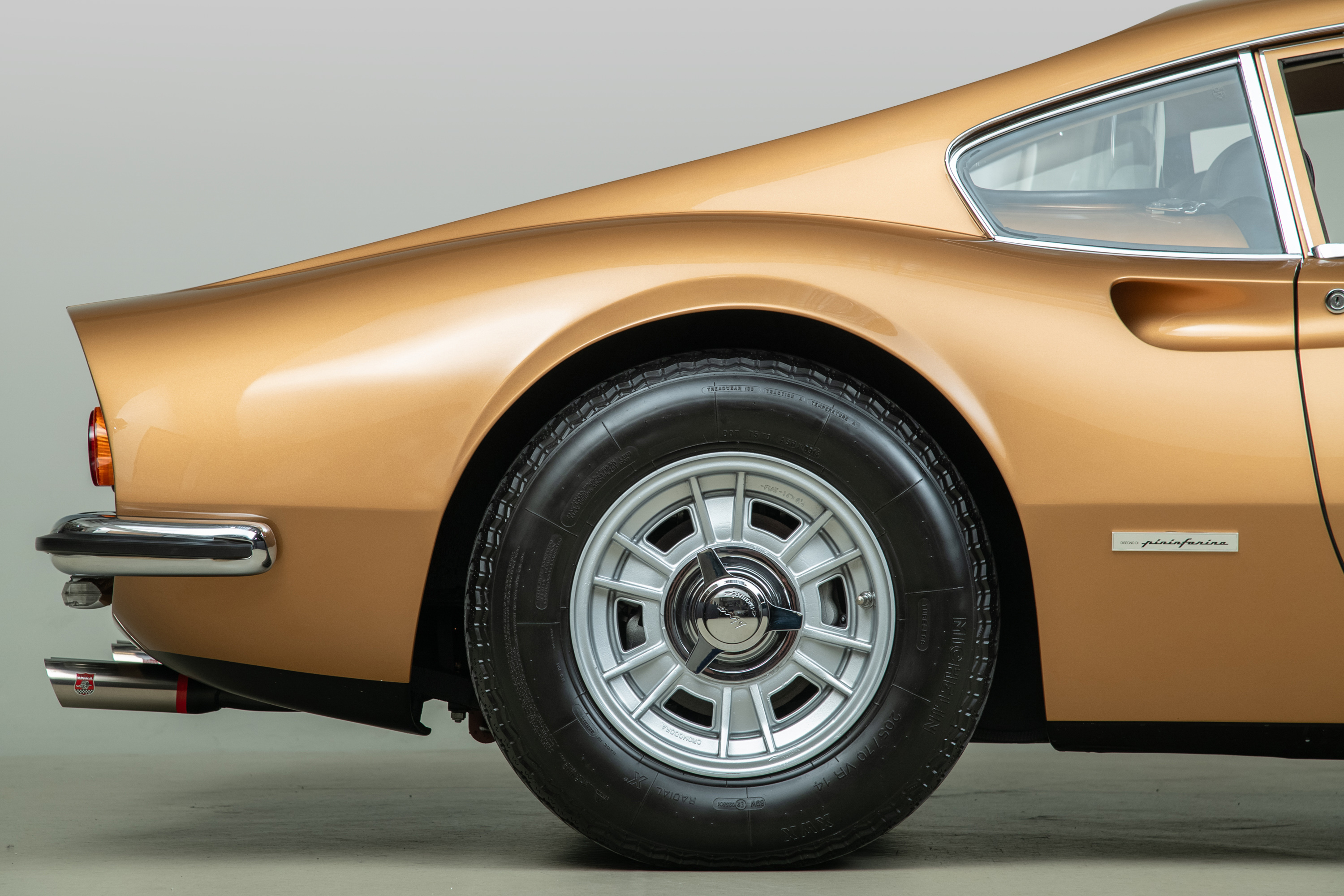 1968 Ferrari Dino 206 GT , NOCCIOLA METALLIZZATO, VIN DIN0206GT00176, MILEAGE 50439