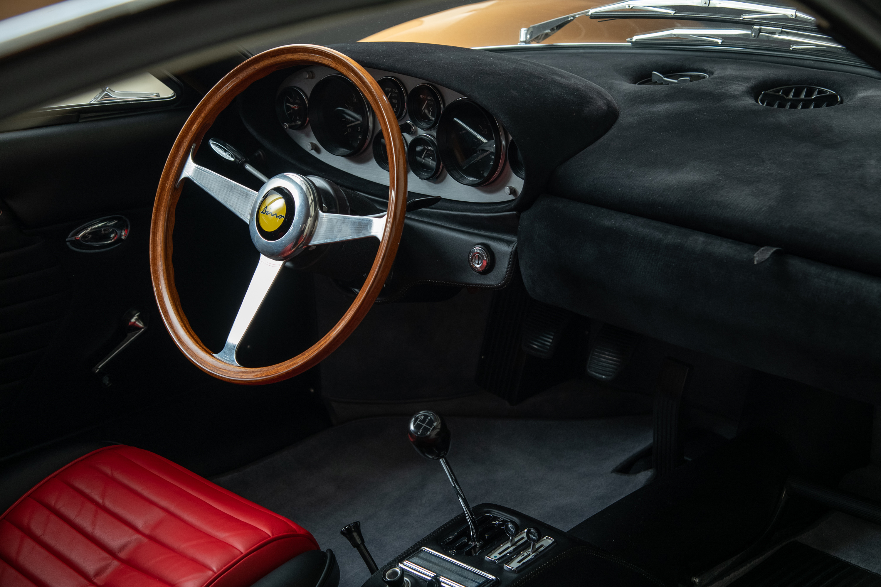 1968 Ferrari Dino 206 GT , NOCCIOLA METALLIZZATO, VIN DIN0206GT00176, MILEAGE 50439