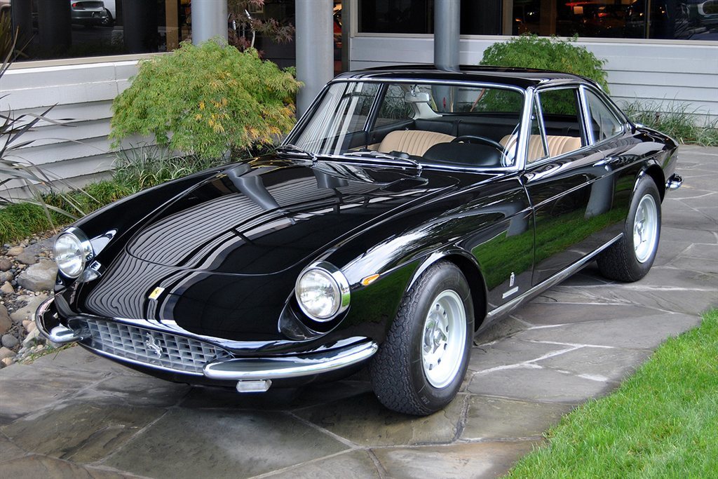 1968 Ferrari 365 GTC, BLACK, VIN 11823, MILEAGE 56880