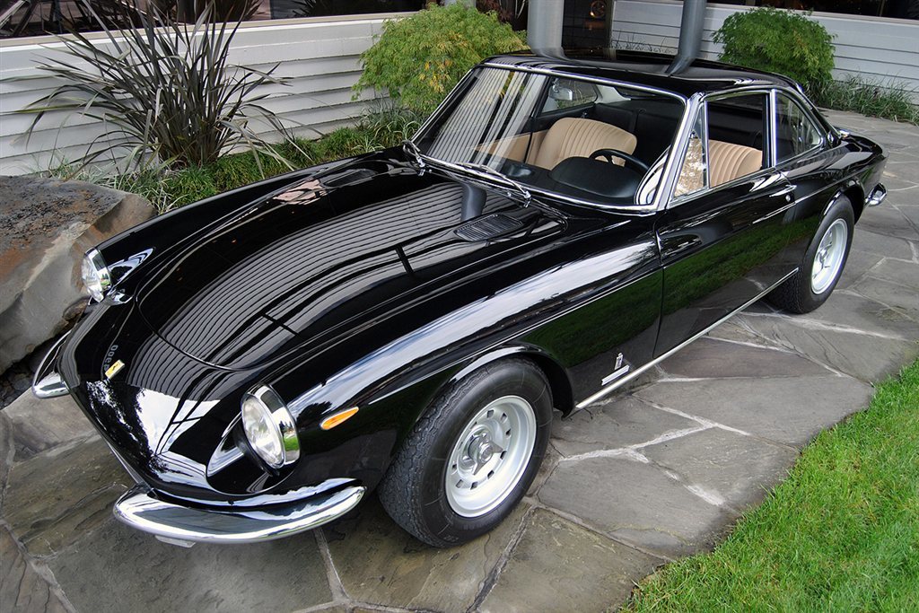 1968 Ferrari 365 GTC, BLACK, VIN 11823, MILEAGE 56880