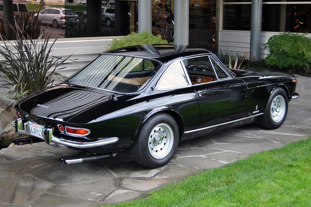 1968 Ferrari 365 GTC, BLACK, VIN 11823, MILEAGE 56880