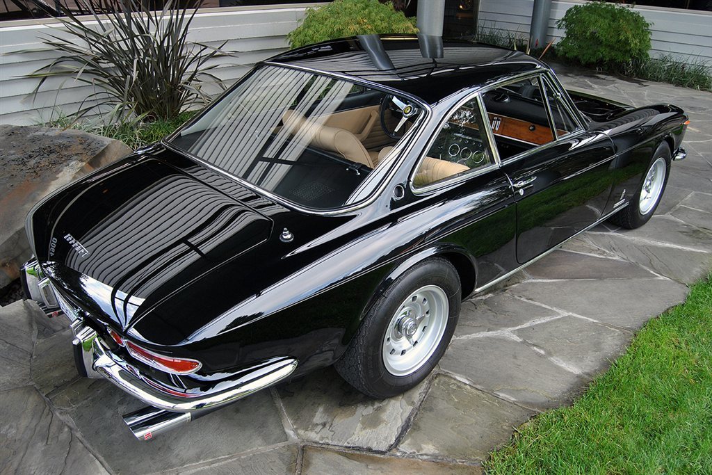 1968 Ferrari 365 GTC, BLACK, VIN 11823, MILEAGE 56880