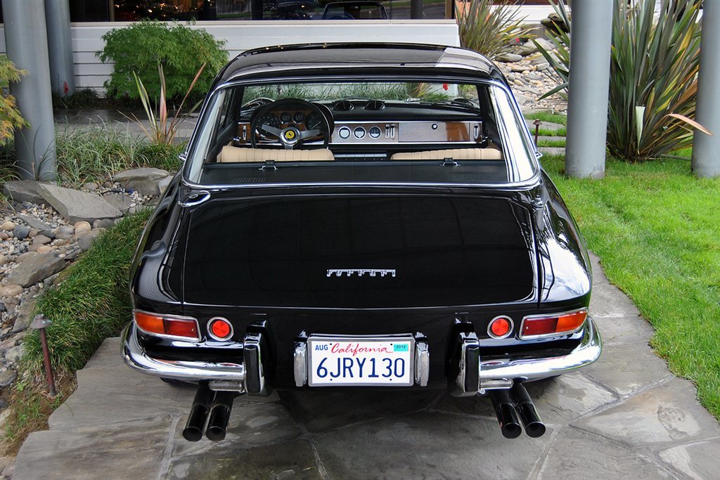 1968 Ferrari 365 GTC, BLACK, VIN 11823, MILEAGE 56880