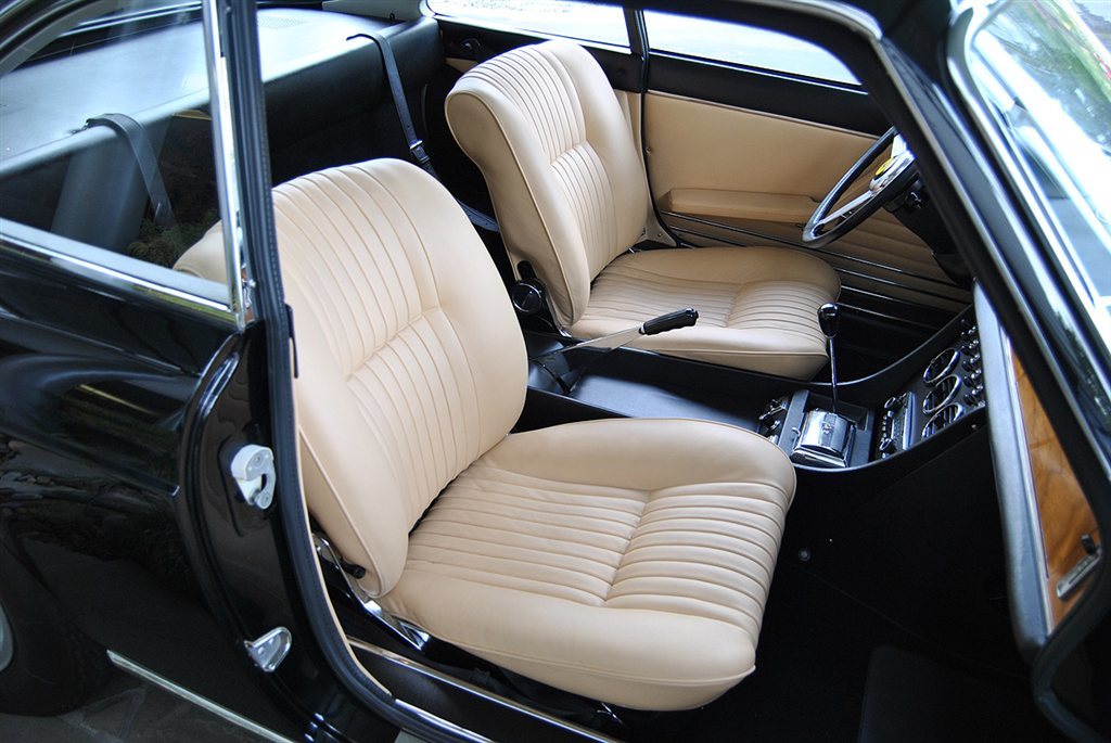 1968 Ferrari 365 GTC, BLACK, VIN 11823, MILEAGE 56880