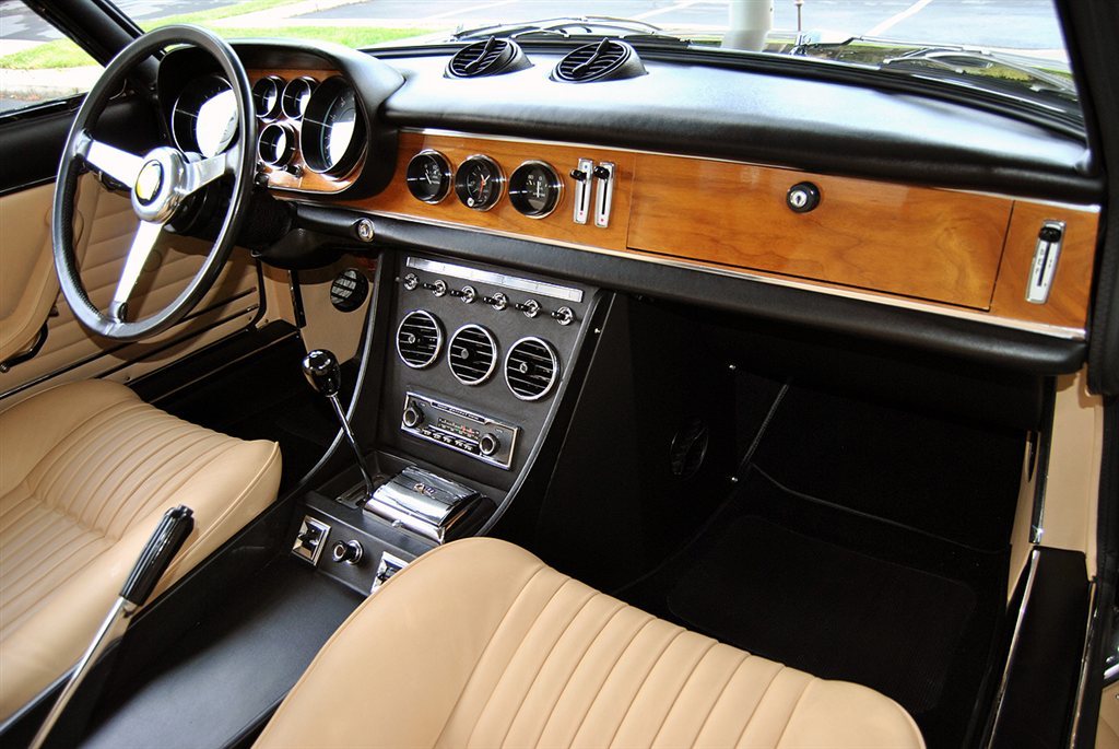 1968 Ferrari 365 GTC, BLACK, VIN 11823, MILEAGE 56880