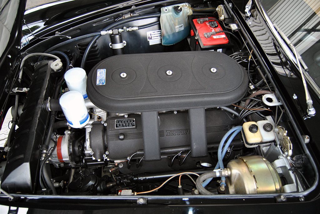 1968 Ferrari 365 GTC, BLACK, VIN 11823, MILEAGE 56880