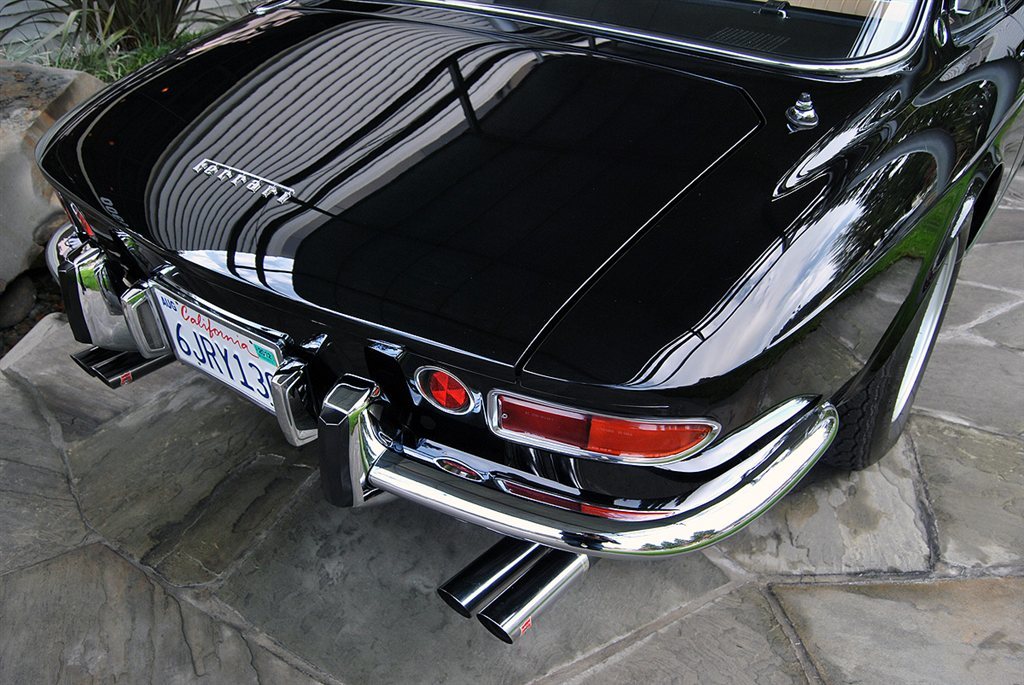 1968 Ferrari 365 GTC, BLACK, VIN 11823, MILEAGE 56880